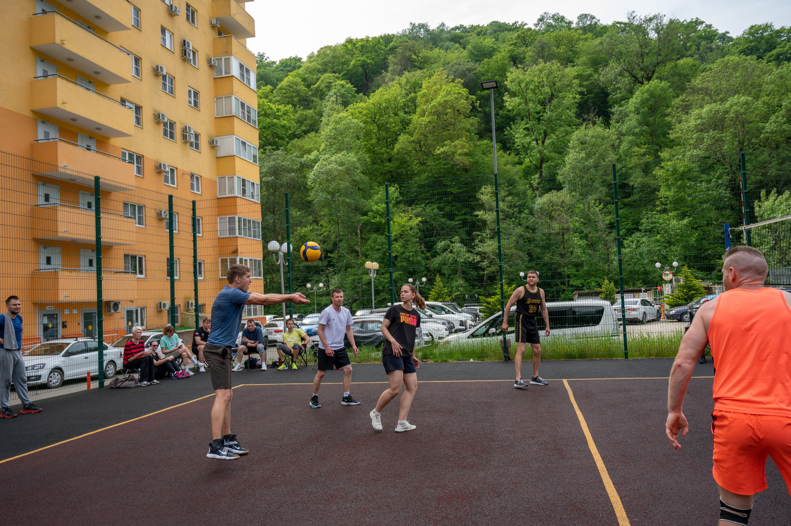 Турнир по Волейболу. Фотографирую счастливых людей в Сочи