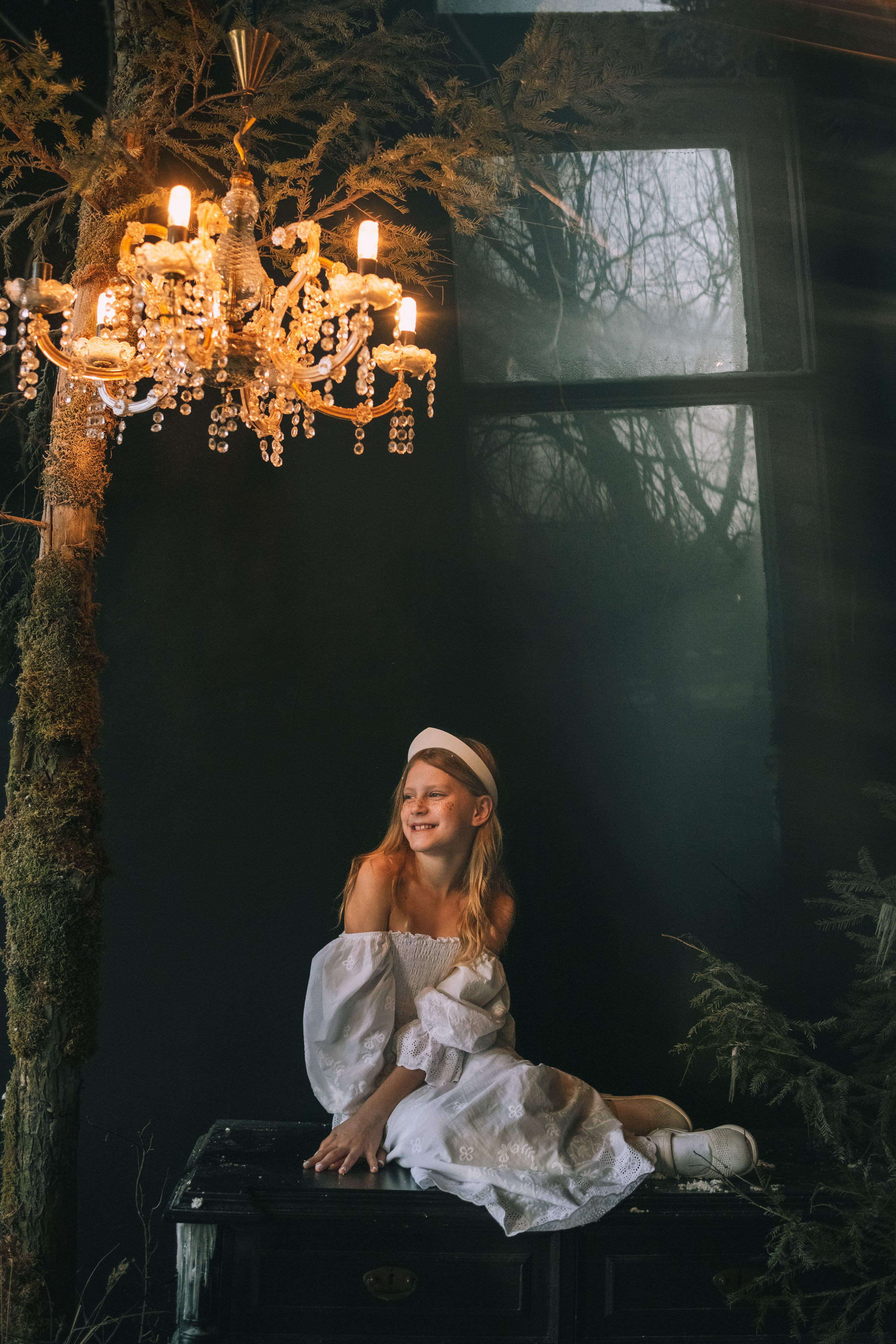 Волшебный зимний лес. Семейный и детский фотограф в Москве Анна Чертополох