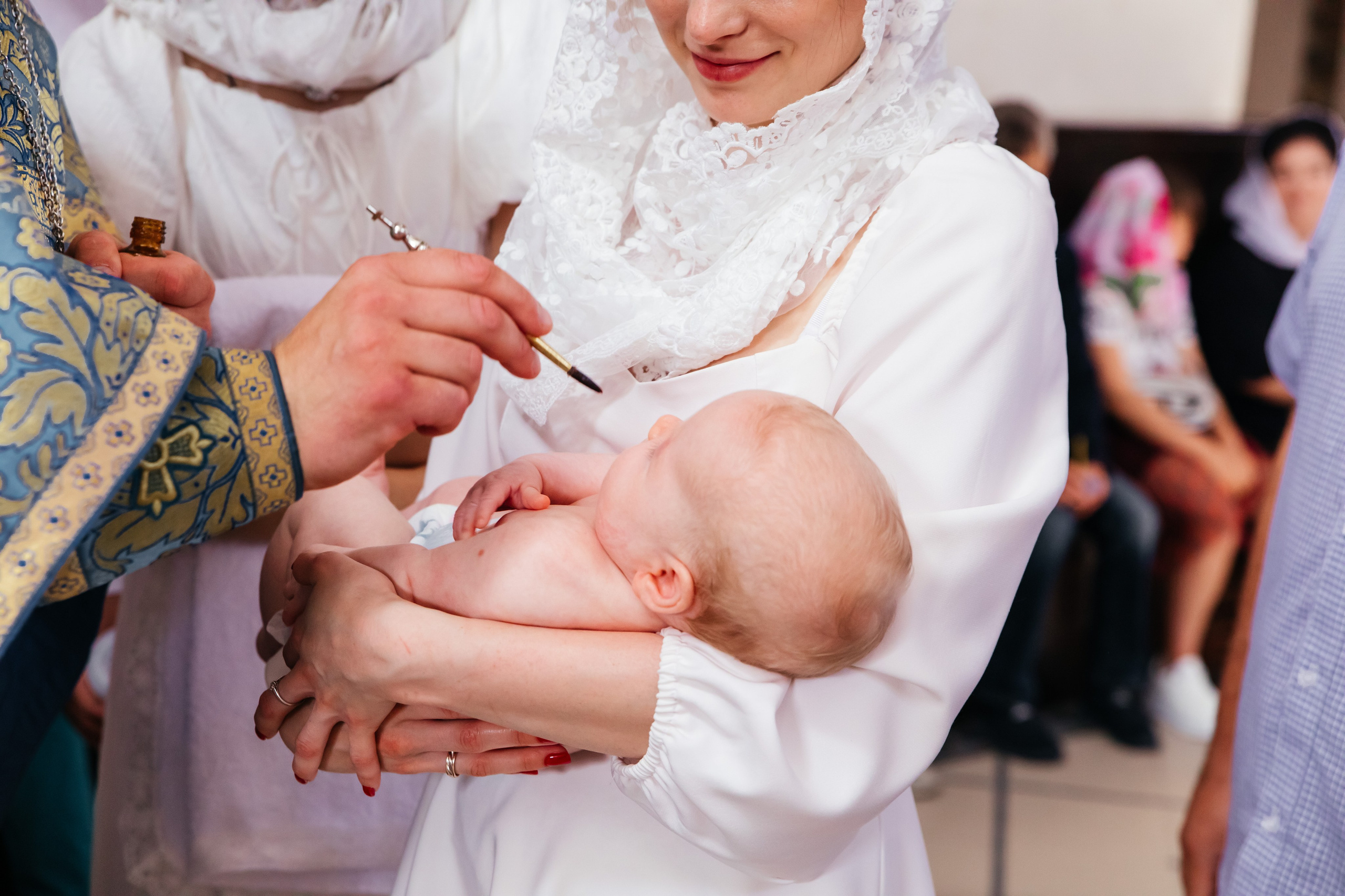 Крещение Мелании. Фотограф Амалия Ахмедова, Калининград