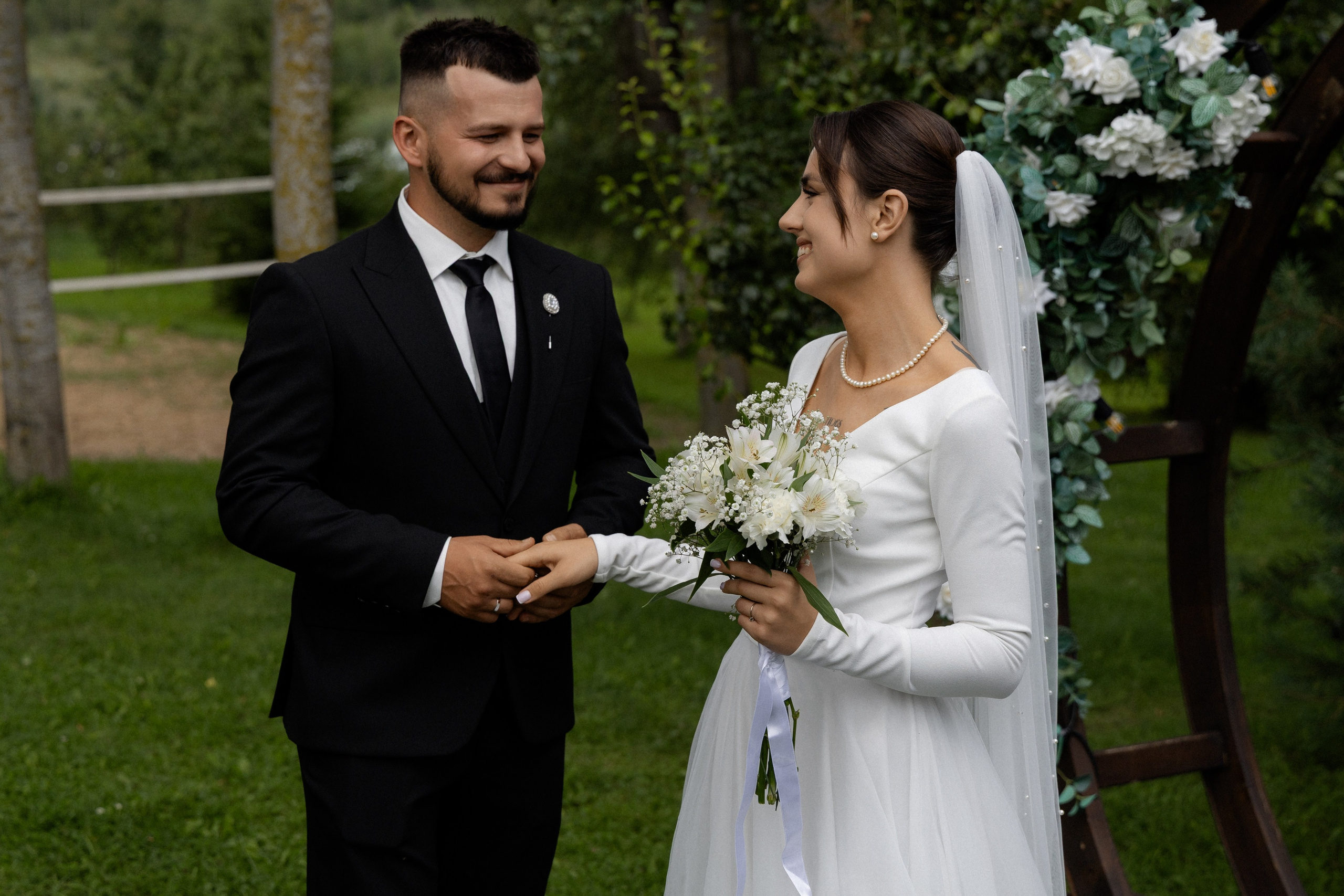 Свадебная фотосессия в агроусадьбе Лабодянка в Минске. Свадебный фотограф в Минске/Беларуси Сергей Спиридонов