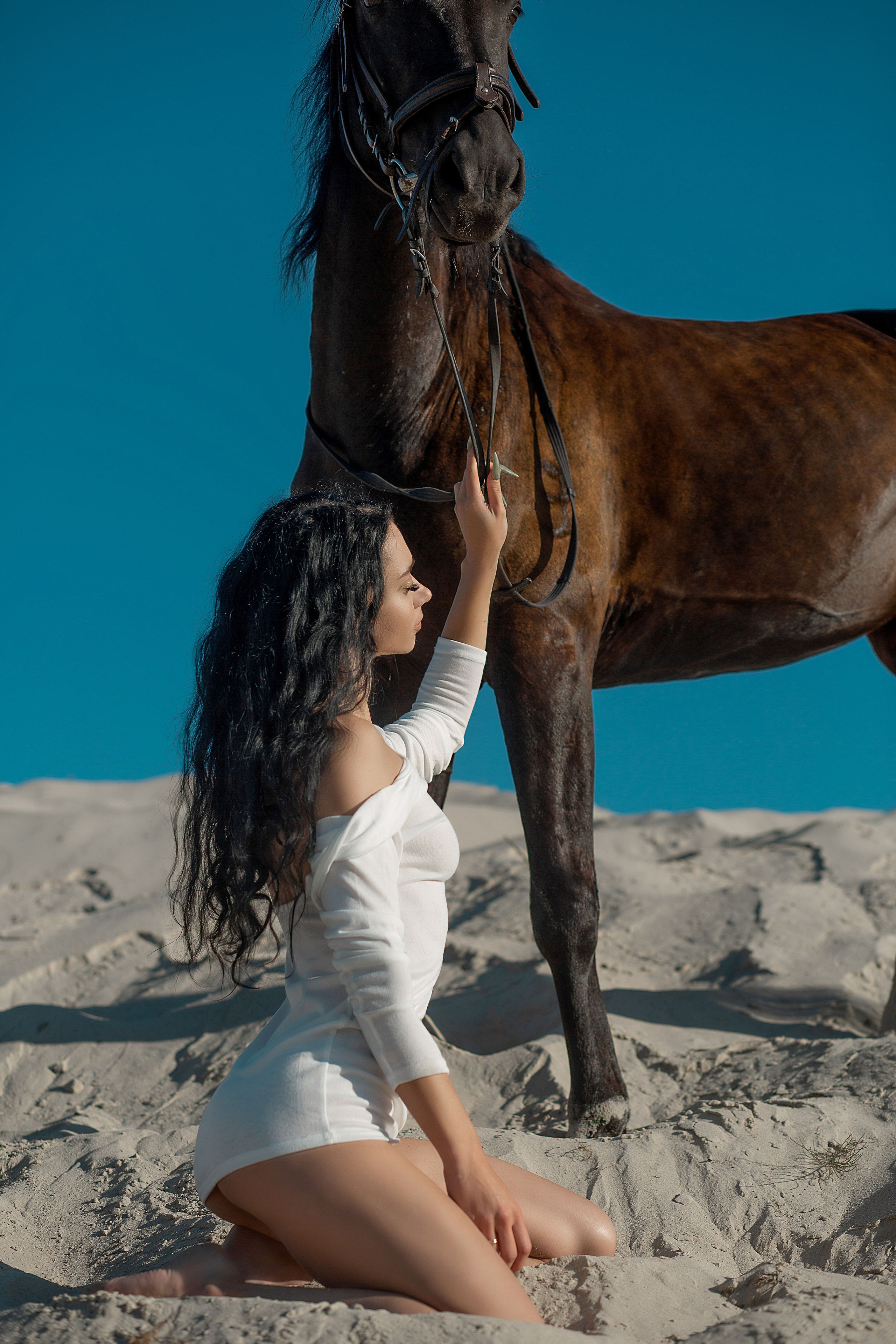 Фотосессия для Нади. Фотосессия с лошадьми в Нижнем Новгороде