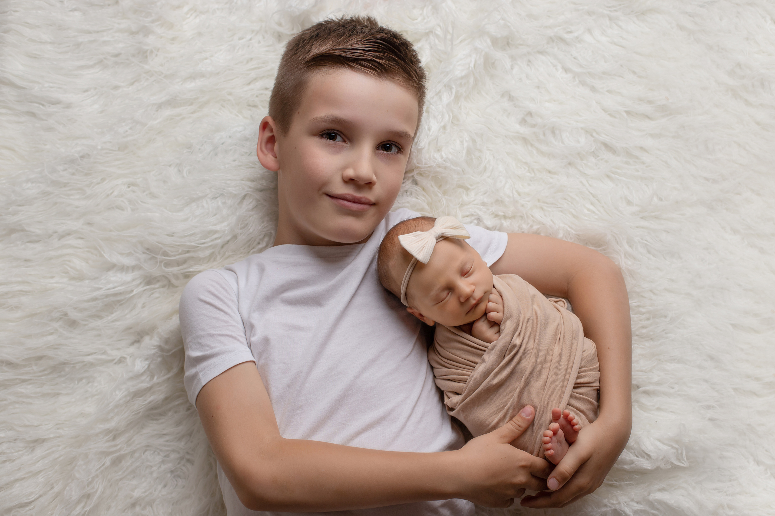 Семейные кадры newborn. Фотограф новорожденных в Ярославле Ольга Зимина