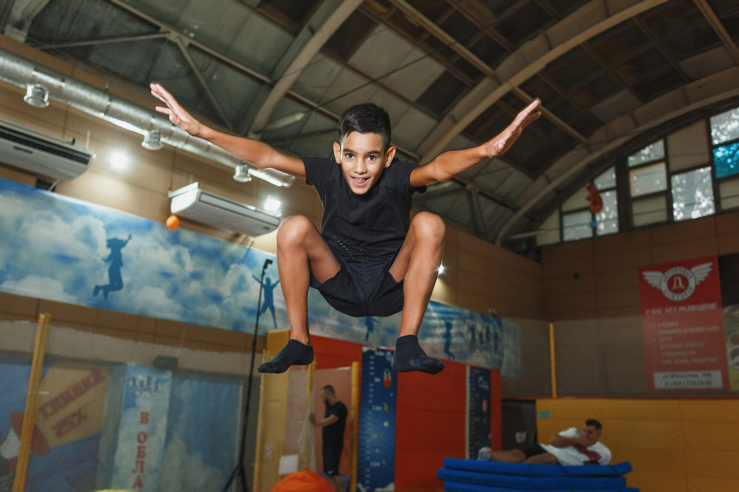 Веселье и радость: День рождения Вани в 'В облака', Таганрог. Свадебный и семейный фотограф в Таганроге Бакарюк Антон