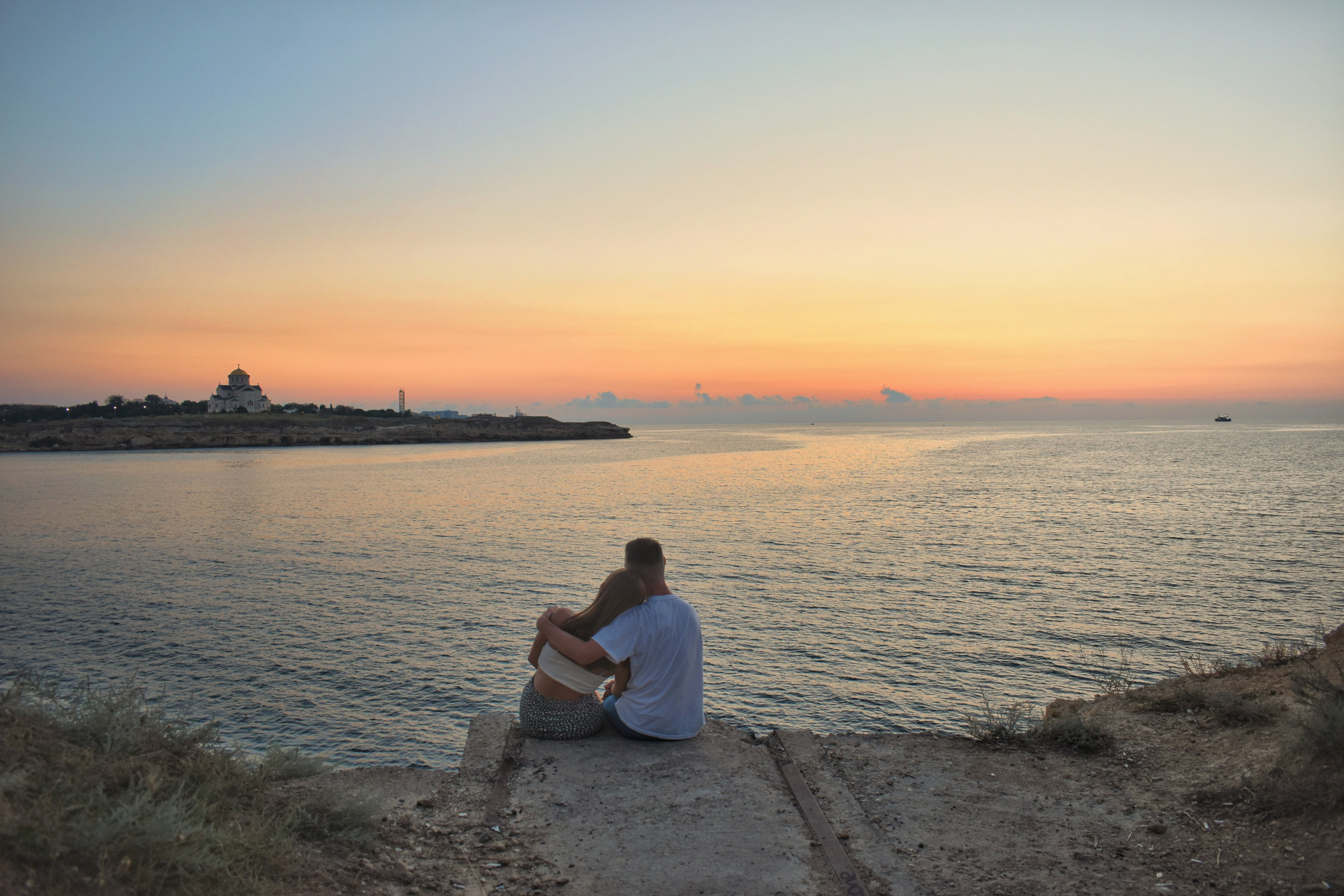 Александр и Екатерина. Фотограф-ретушер в Крыму Юля Лобурец