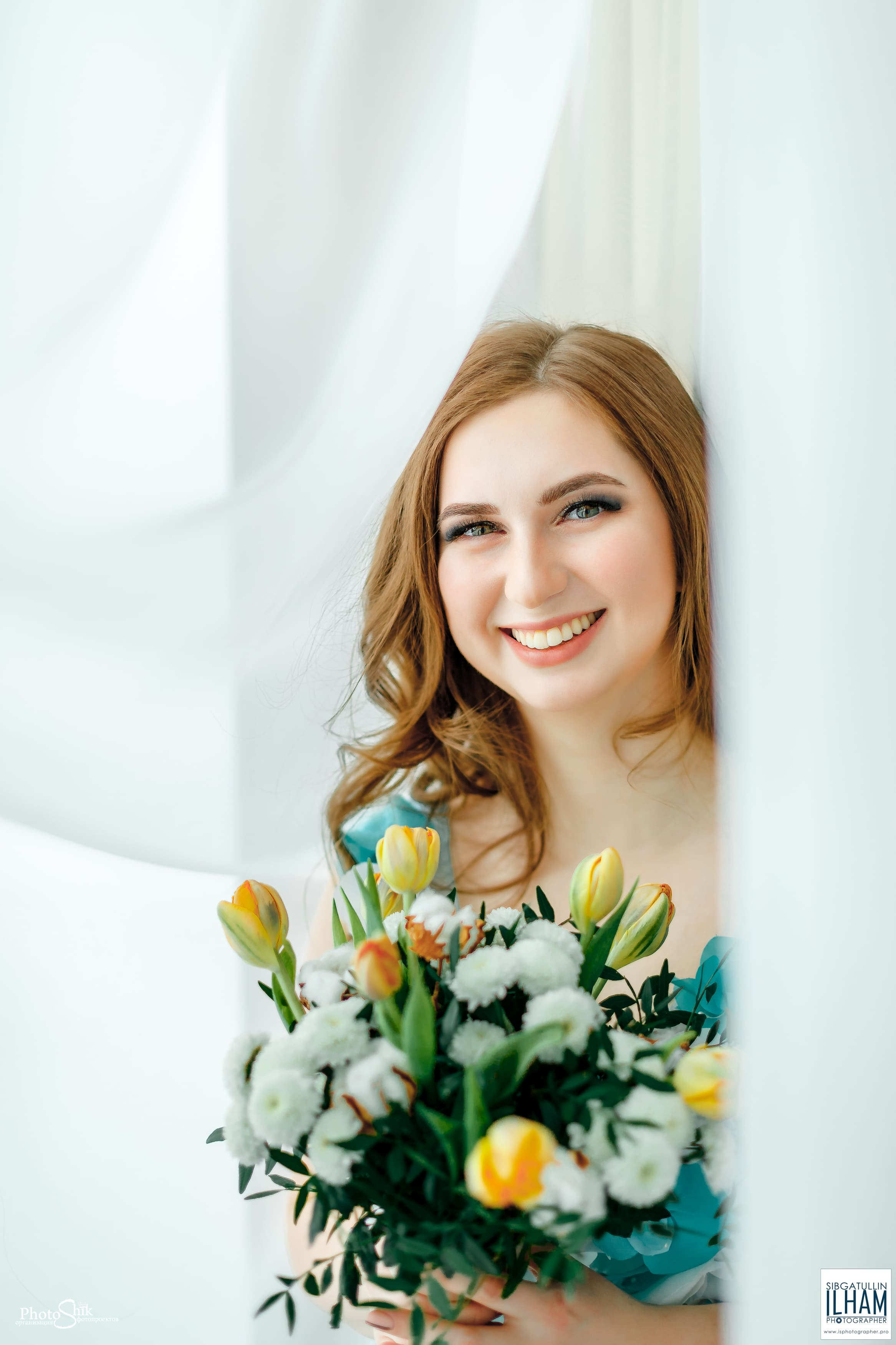 утро невесты в стиле будуар