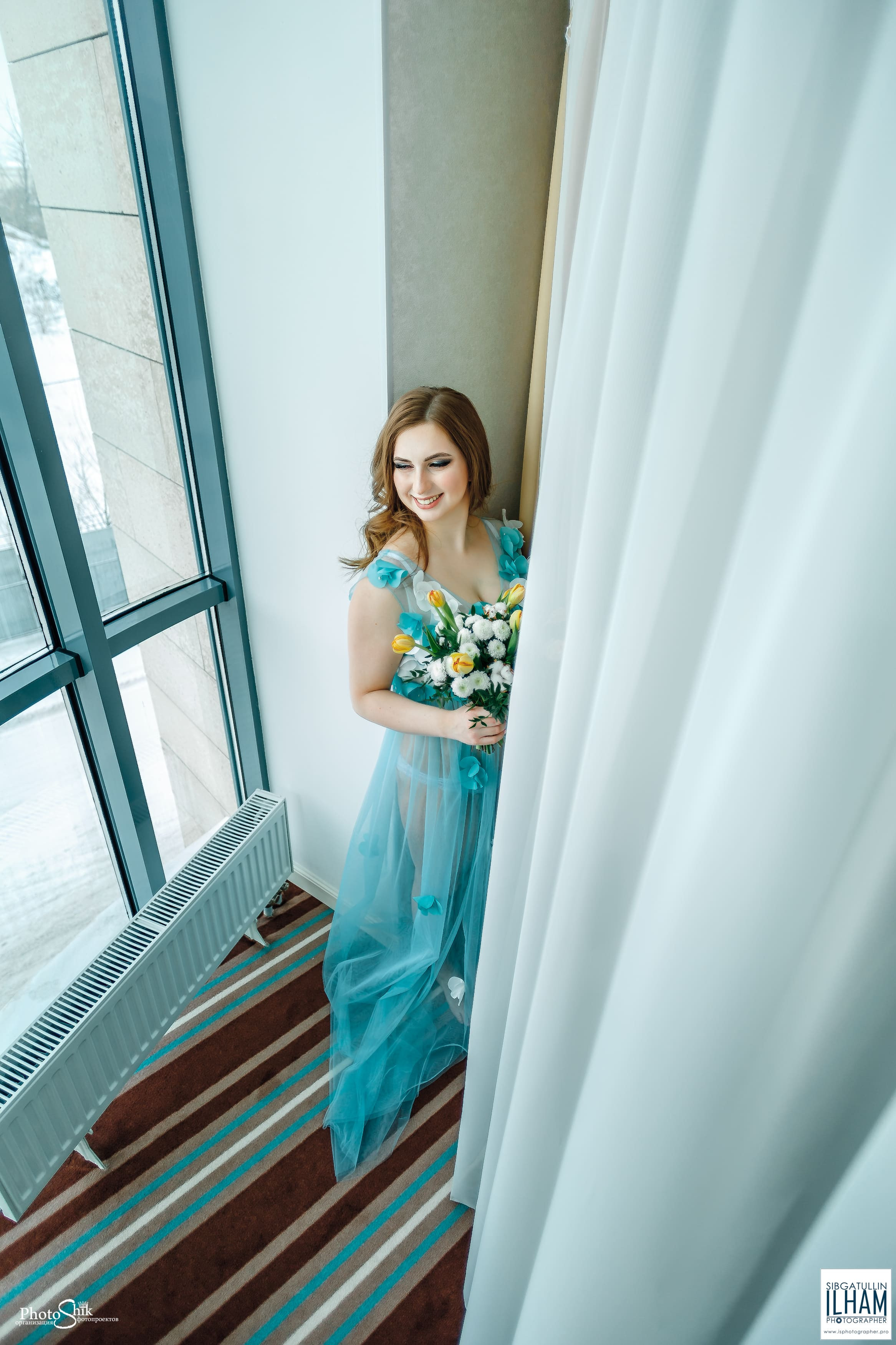 утро невесты в стиле будуар