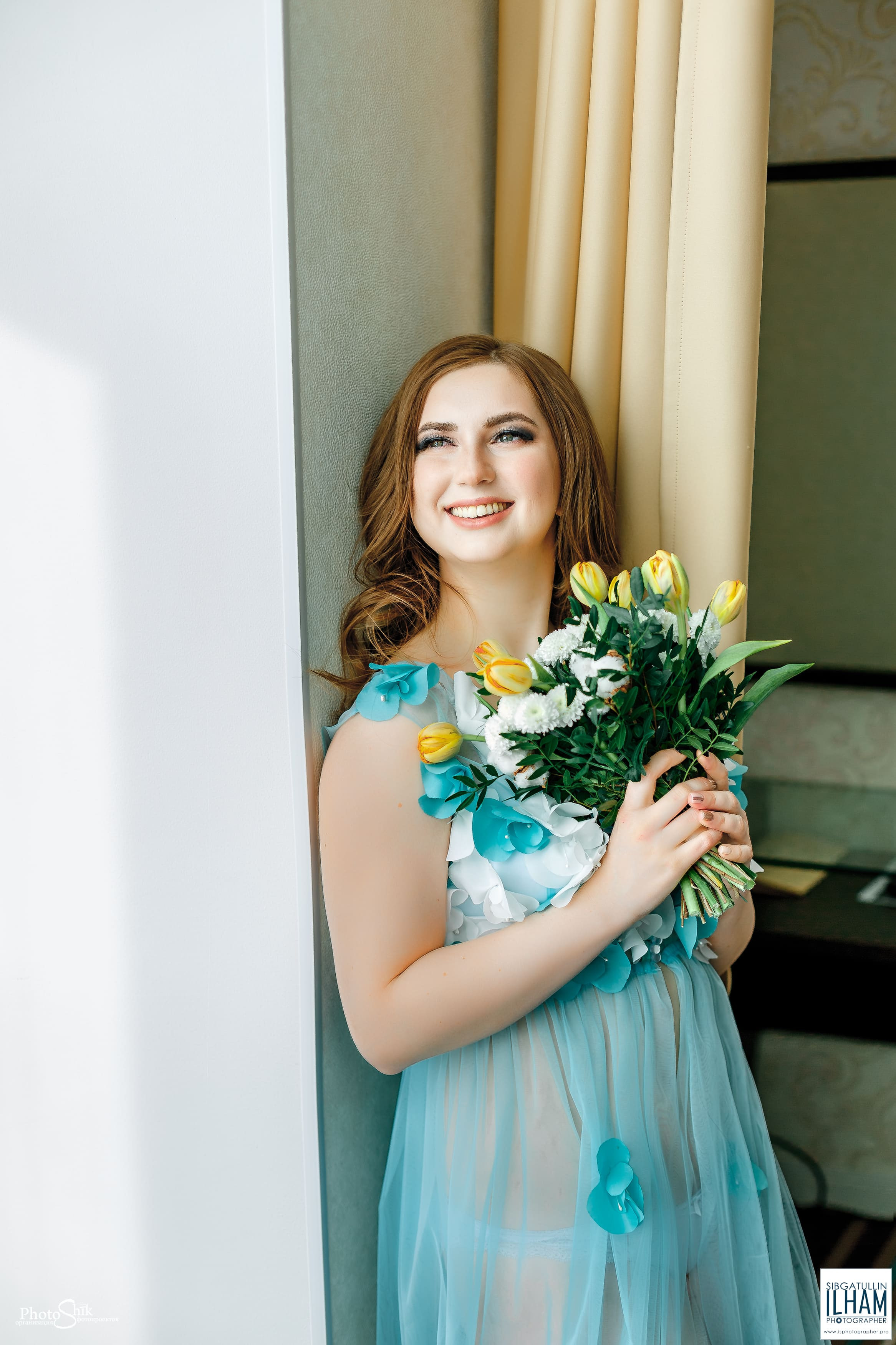 утро невесты в стиле будуар