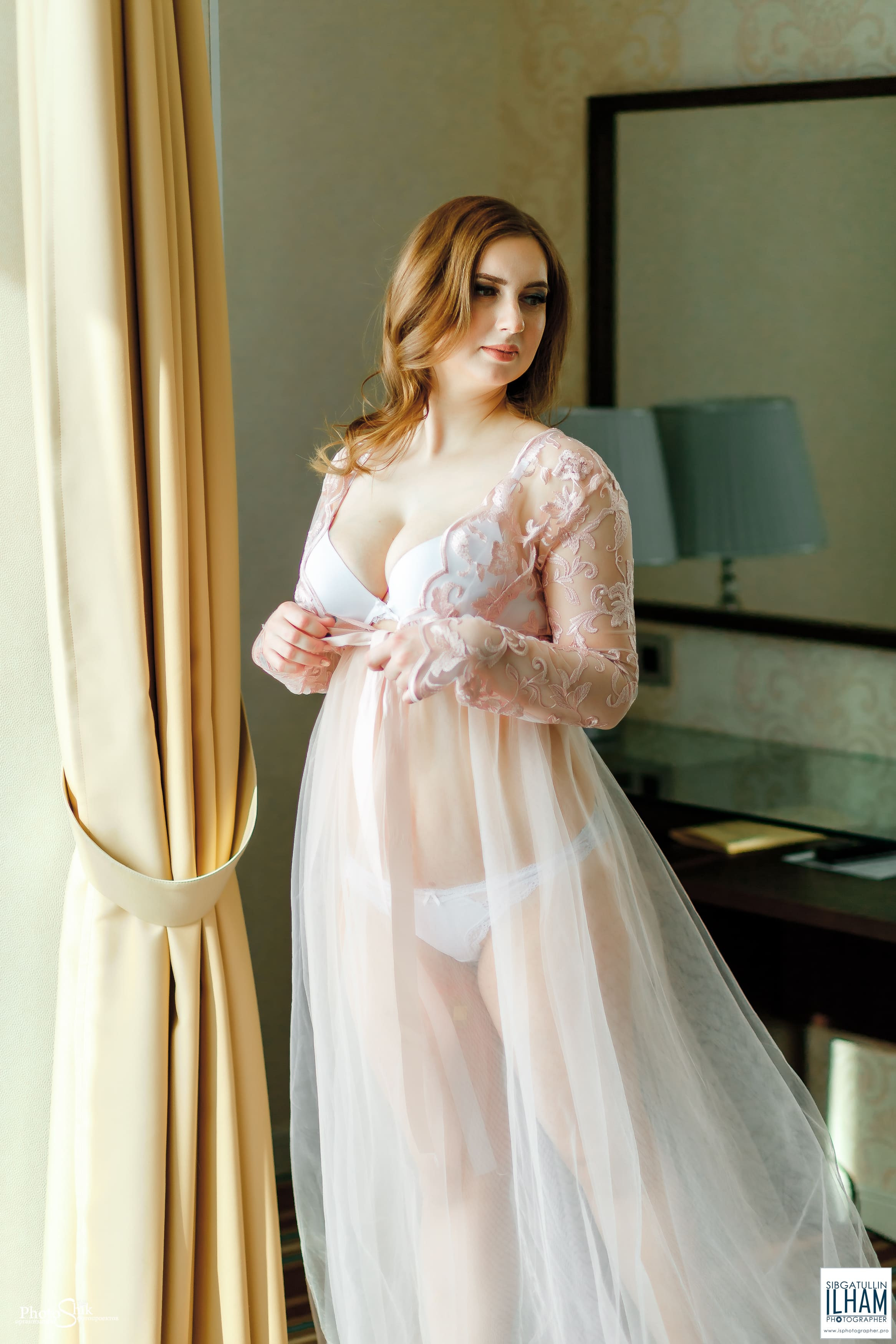 утро невесты в стиле будуар