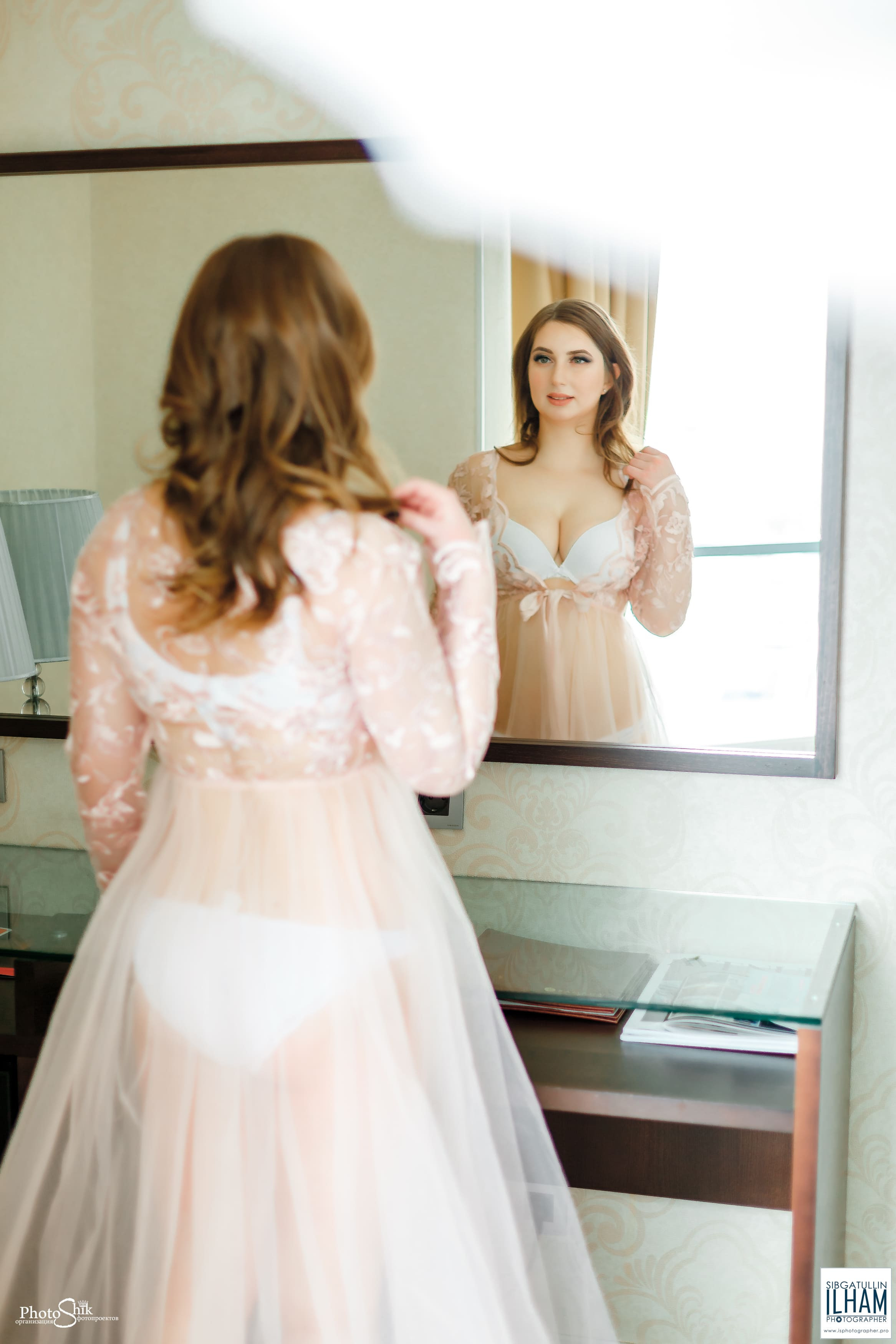 утро невесты в стиле будуар