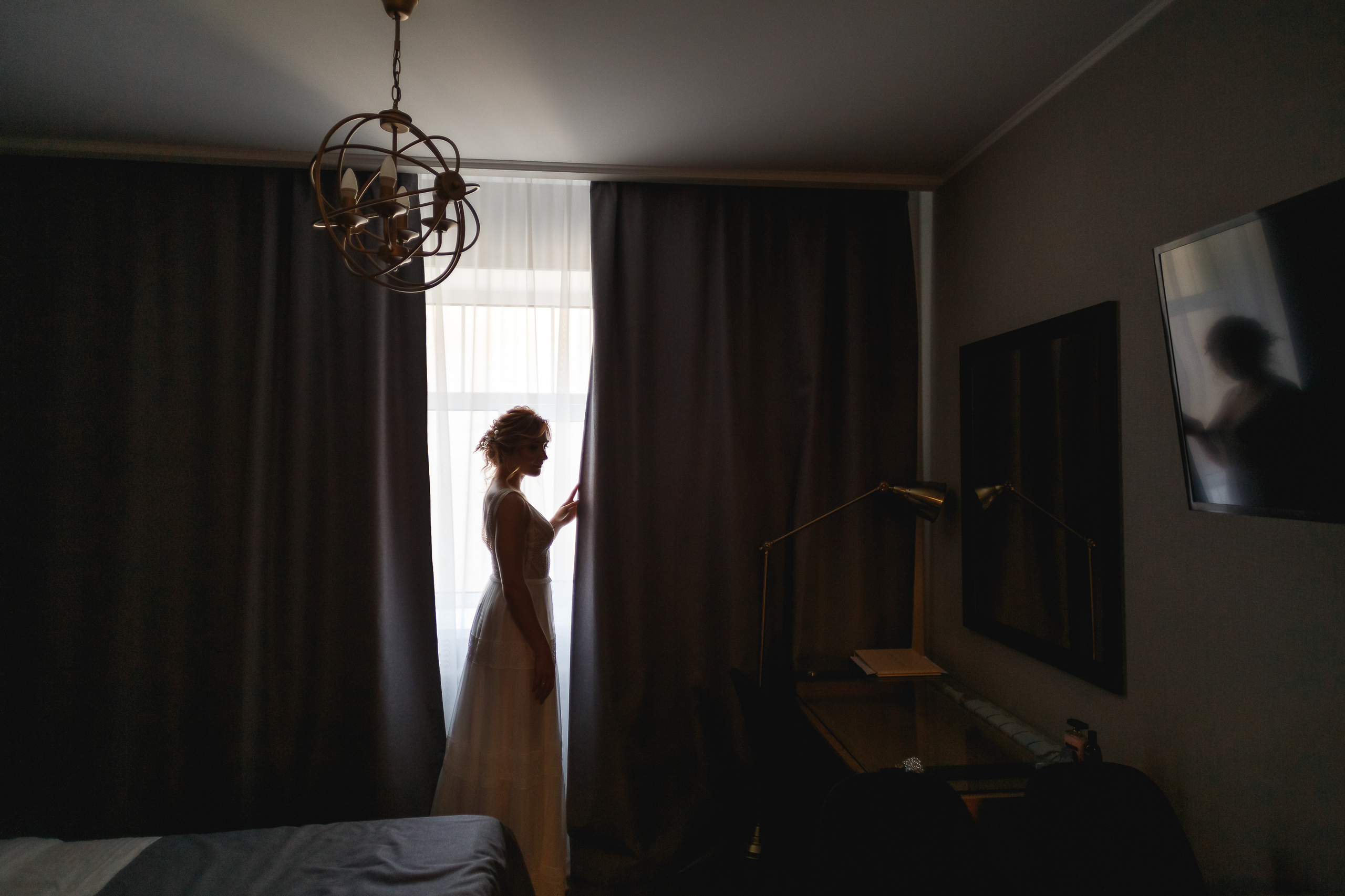 Свадебная фотосессия красивой пары. Фотограф Ильхам Сибгатуллин Казань