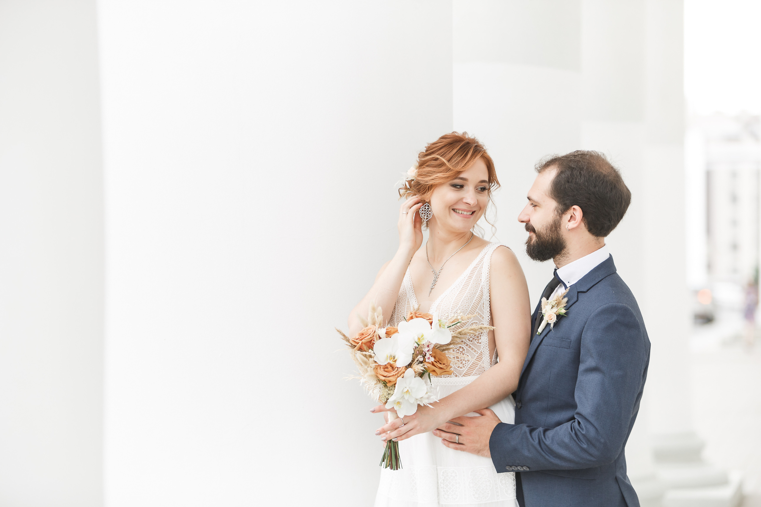 Свадебная фотосессия красивой пары. Фотограф Ильхам Сибгатуллин Казань