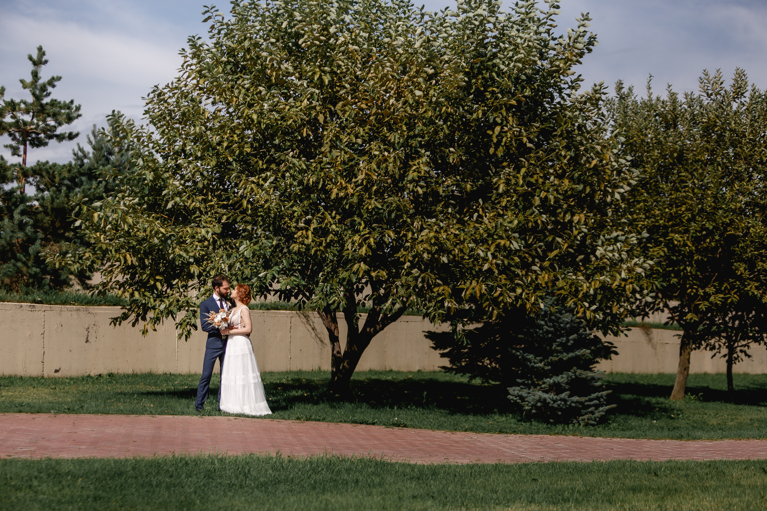 Свадебная фотосессия красивой пары. Фотограф Ильхам Сибгатуллин Казань