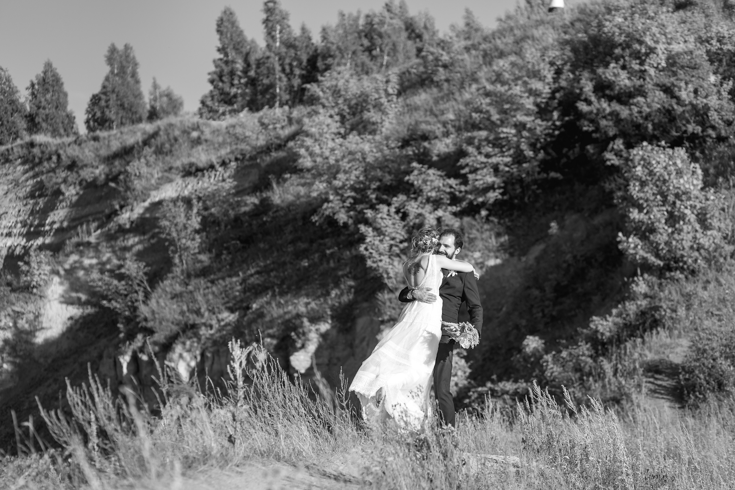 Свадебная фотосессия красивой пары. Фотограф Ильхам Сибгатуллин Казань