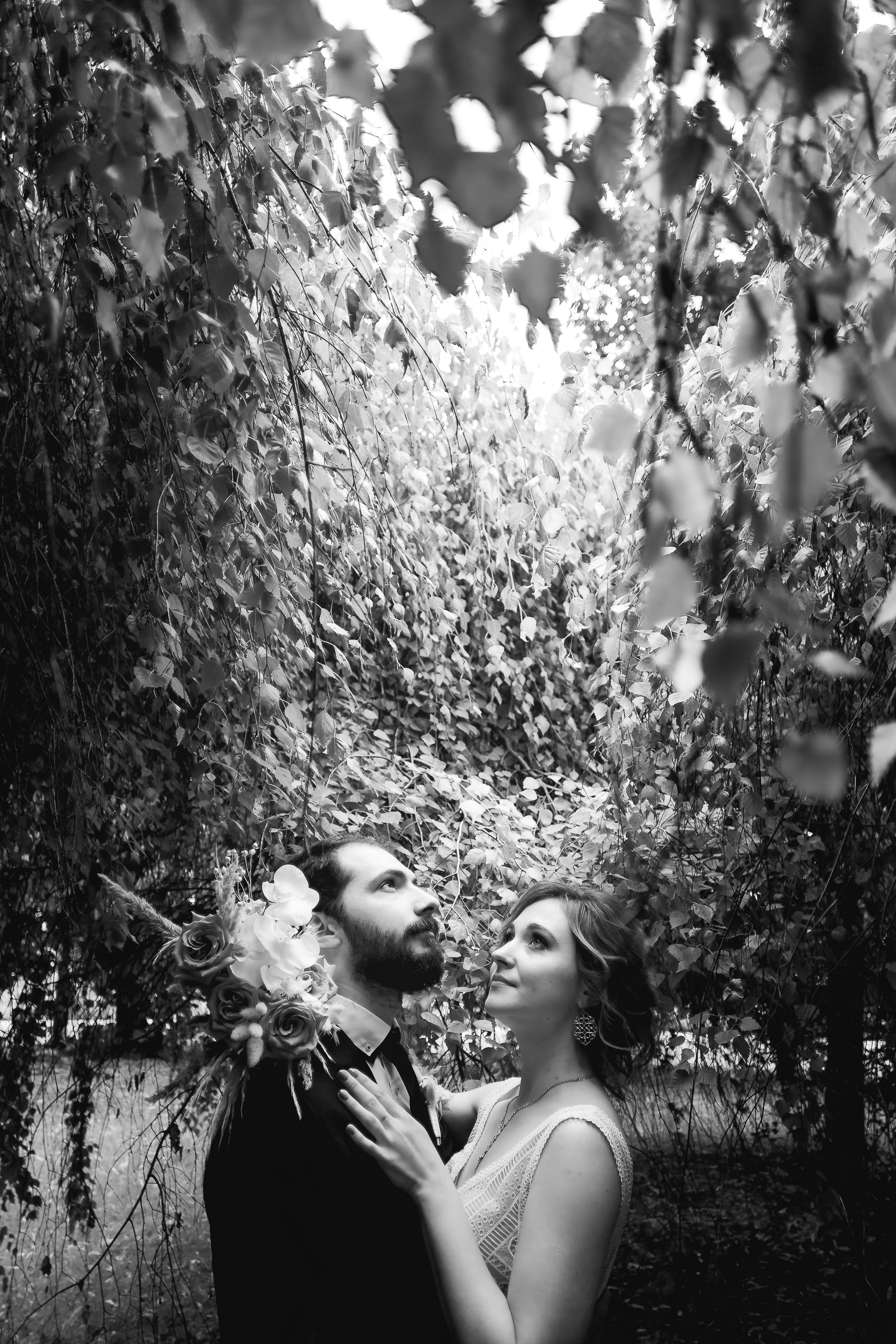 Свадебная фотосессия красивой пары. Фотограф Ильхам Сибгатуллин Казань