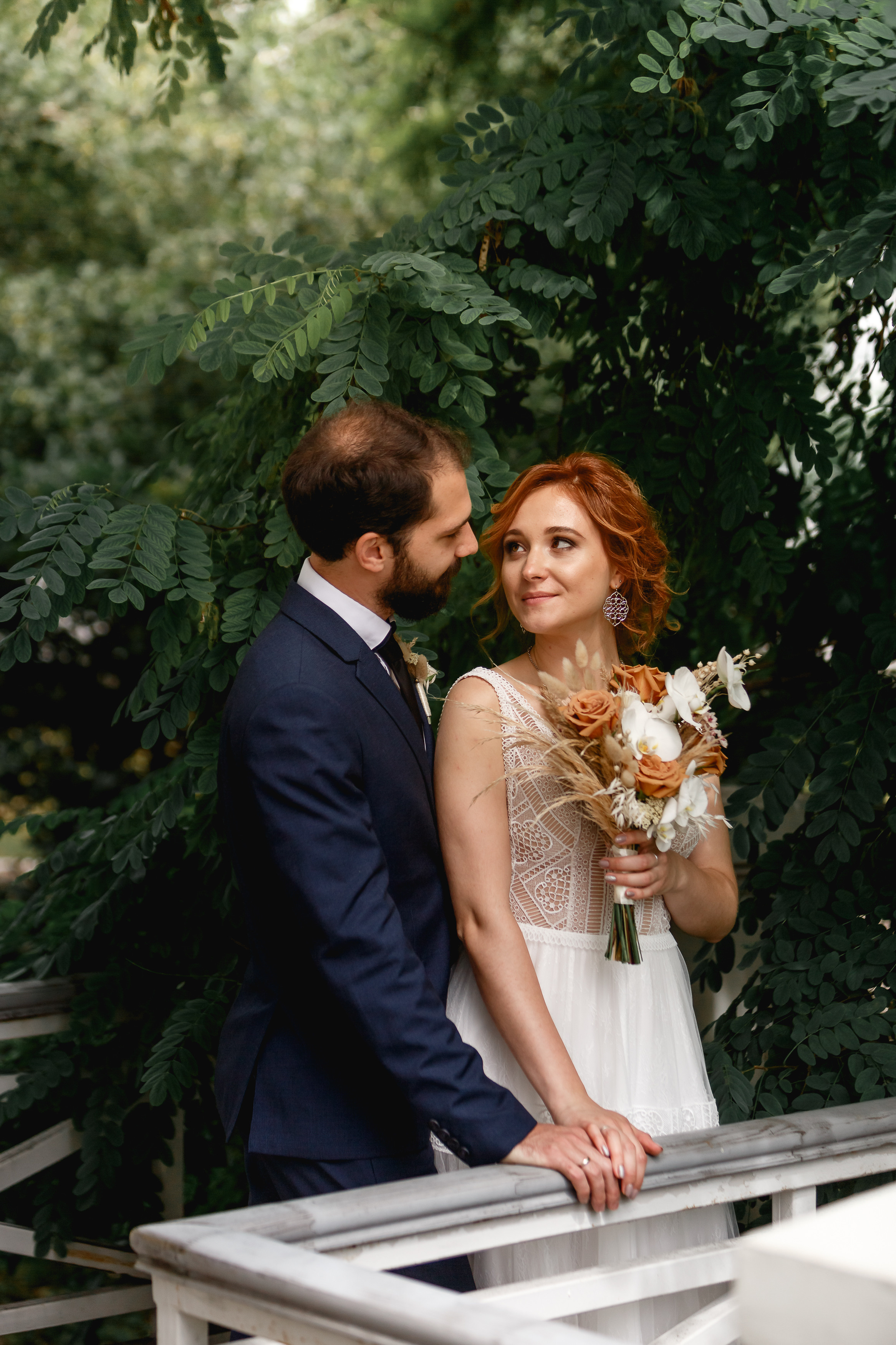 Свадебная фотосессия красивой пары. Фотограф Ильхам Сибгатуллин Казань