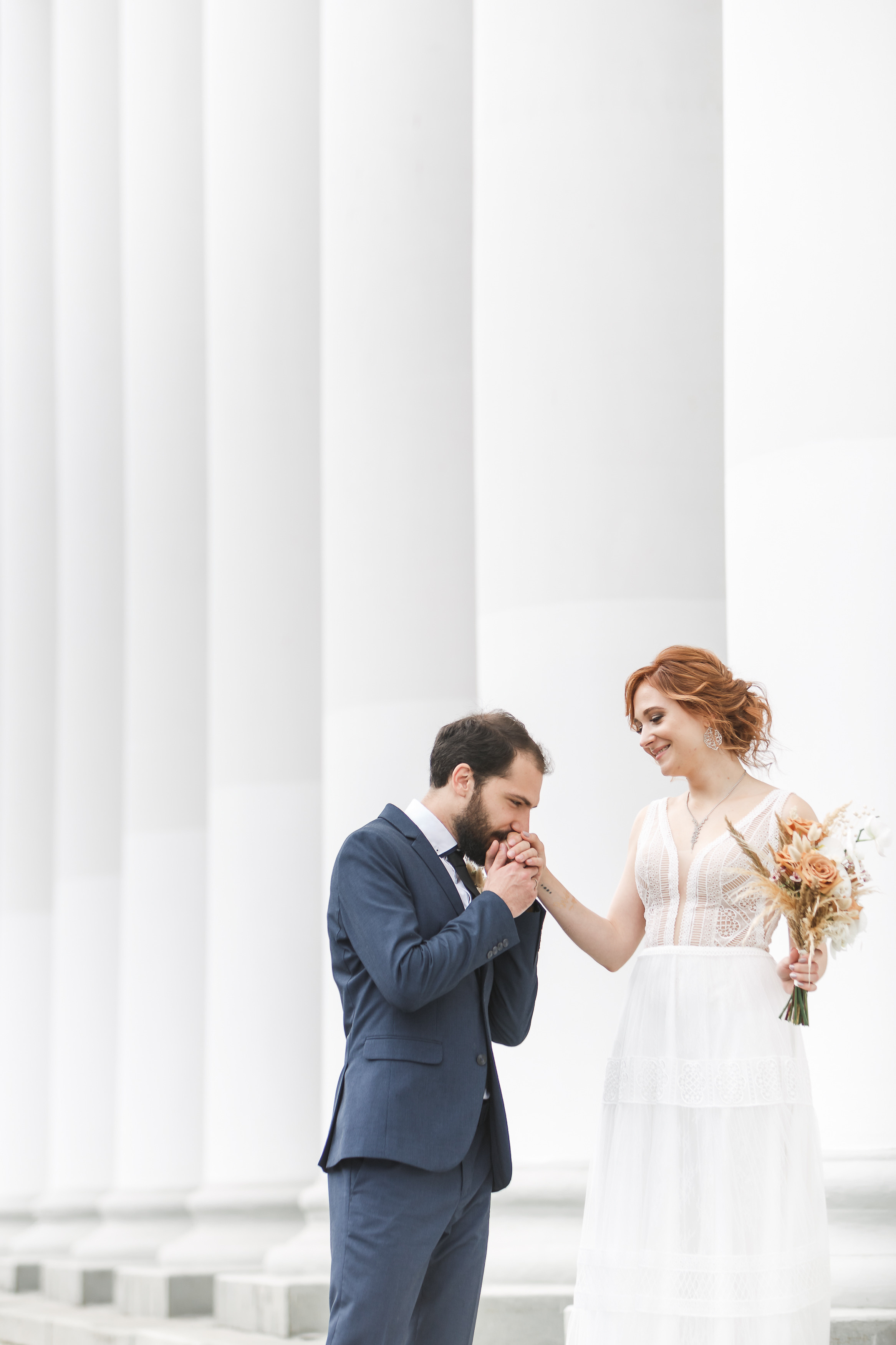 Свадебная фотосессия красивой пары. Фотограф Ильхам Сибгатуллин Казань