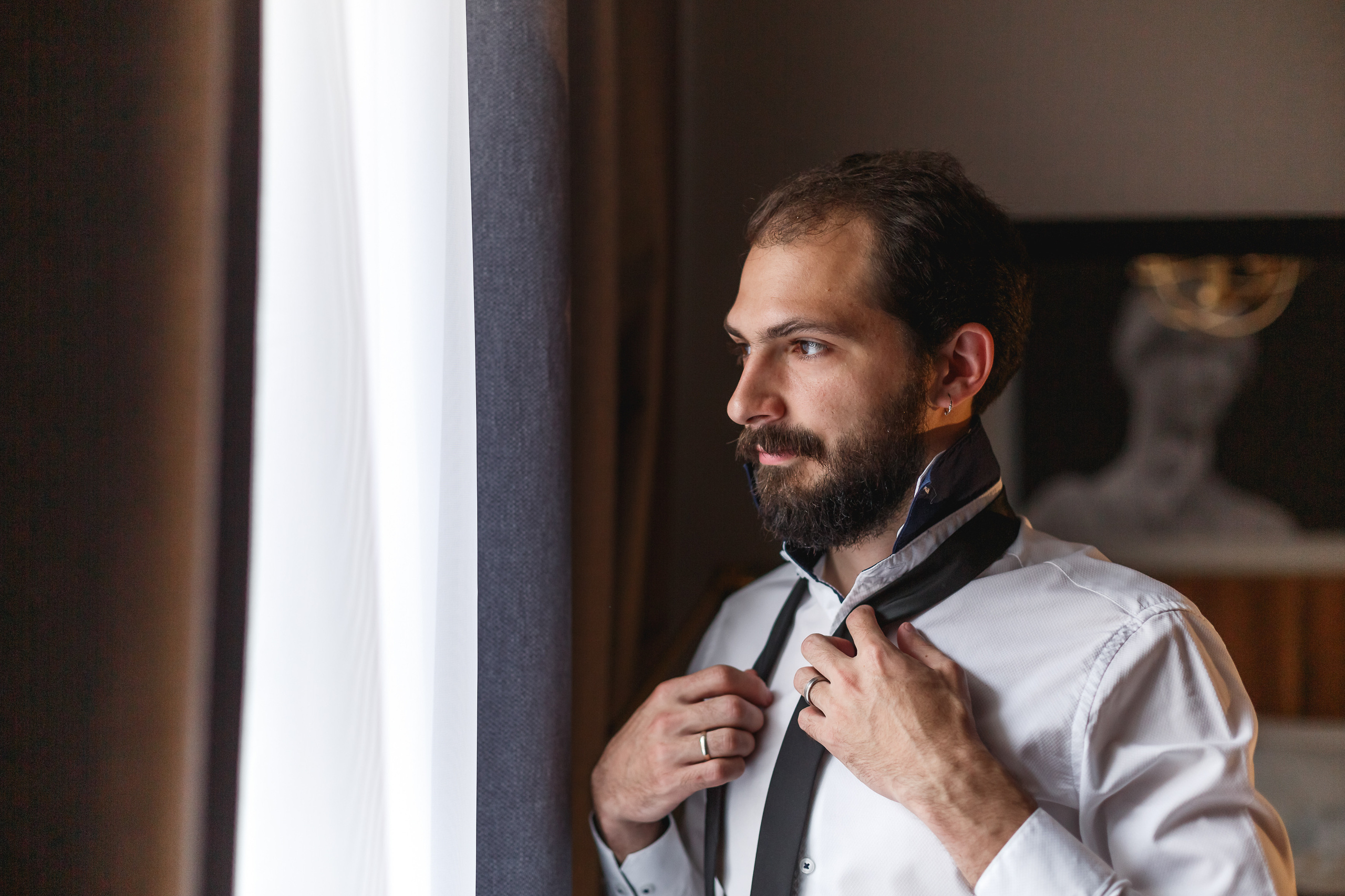 Свадебная фотосессия красивой пары. Фотограф Ильхам Сибгатуллин Казань