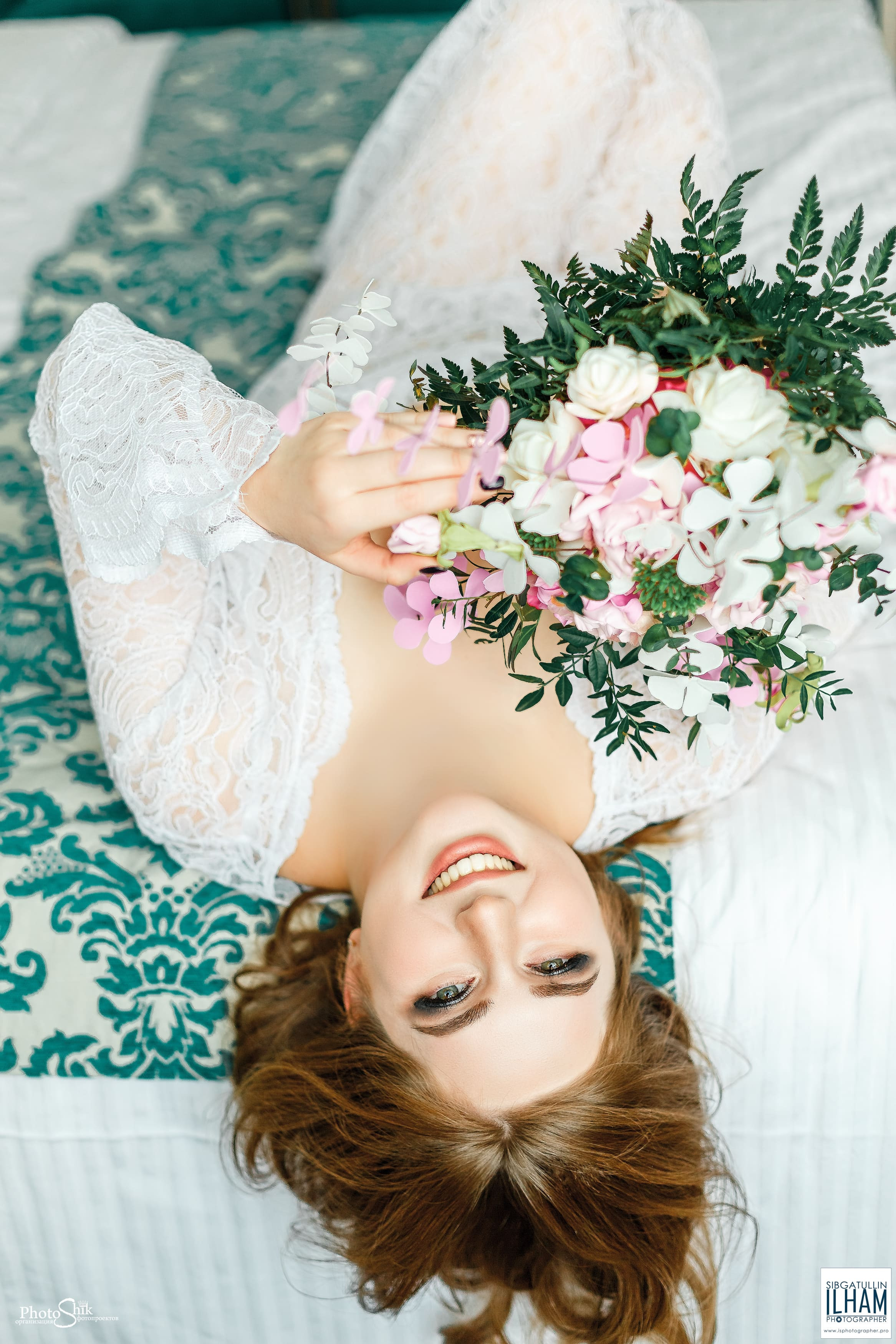 утро невесты в стиле будуар