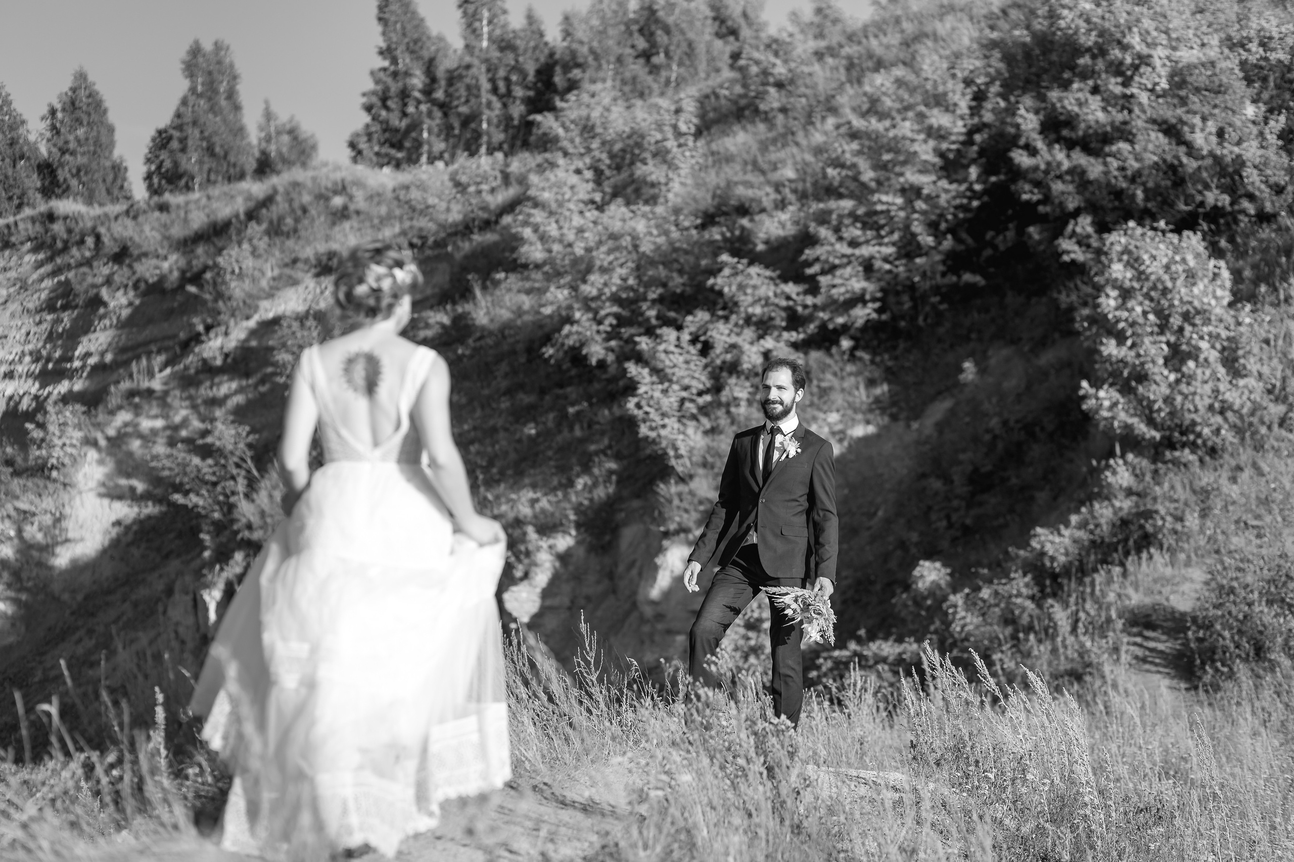 Свадебная фотосессия красивой пары. Фотограф Ильхам Сибгатуллин Казань