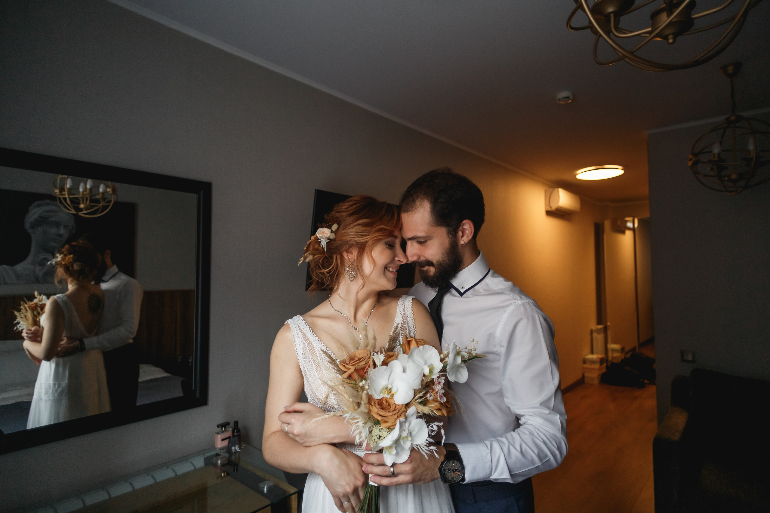 Свадебная фотосессия красивой пары. Фотограф Ильхам Сибгатуллин Казань