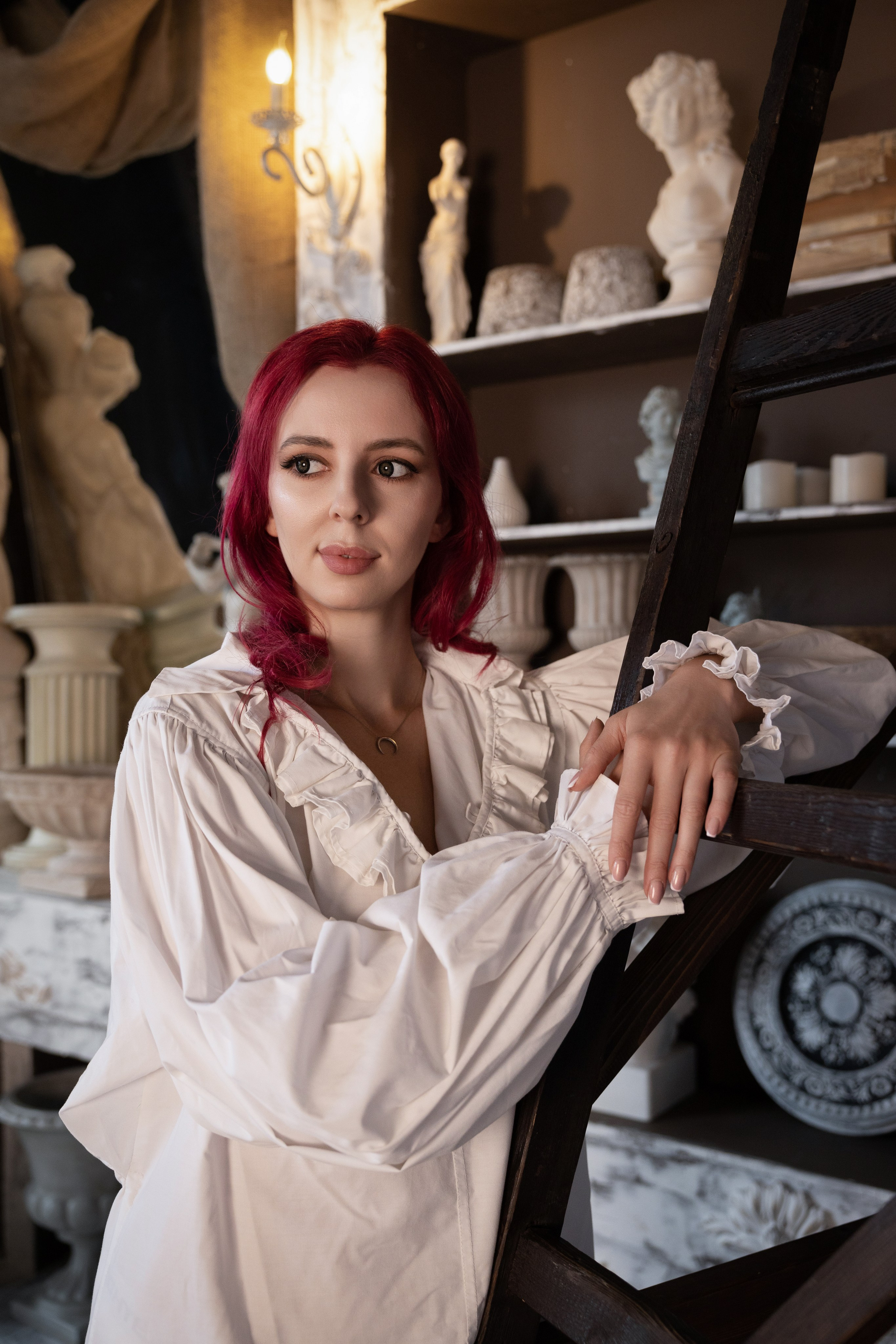 Женская портретная съемка в фотостудии. Фотограф Лабутина Александра. Портретный и репортажный фотограф из Нижнего Новгорода Александра Лабутина