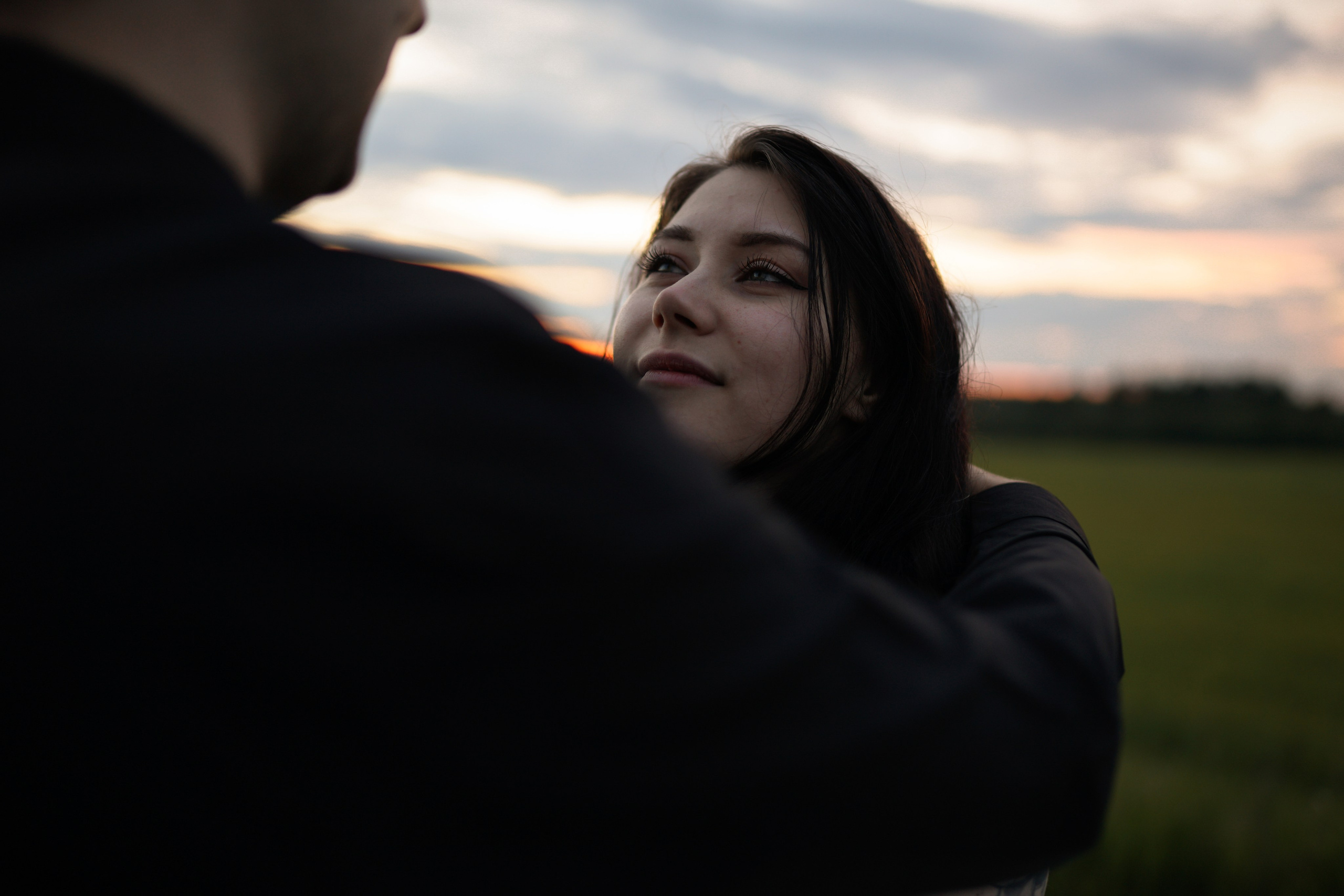 Поздний закат