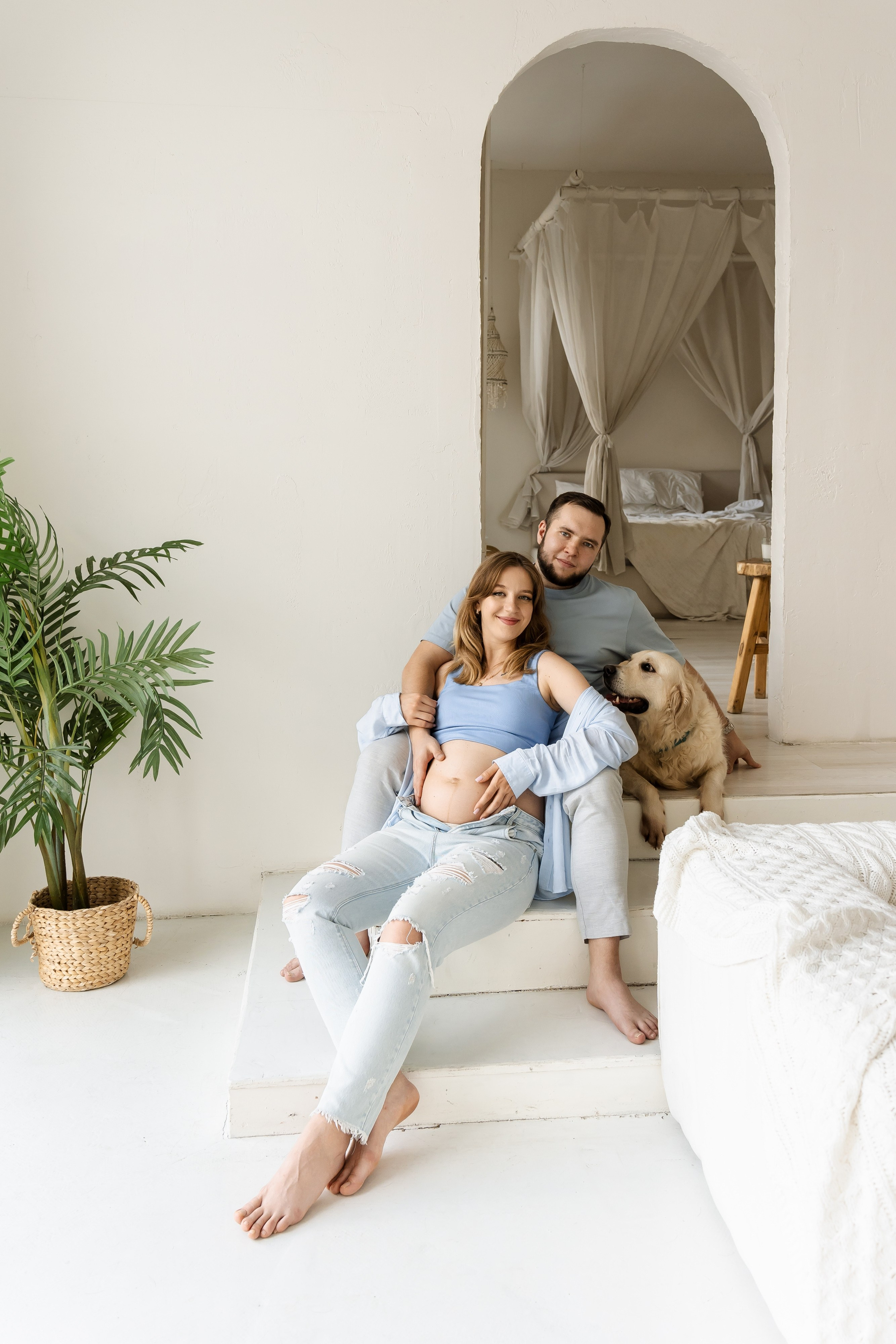 Кристина, Вадим и Уильям | фотосессия беременности. Свадебный фотограф в Москве Яна Деньгина