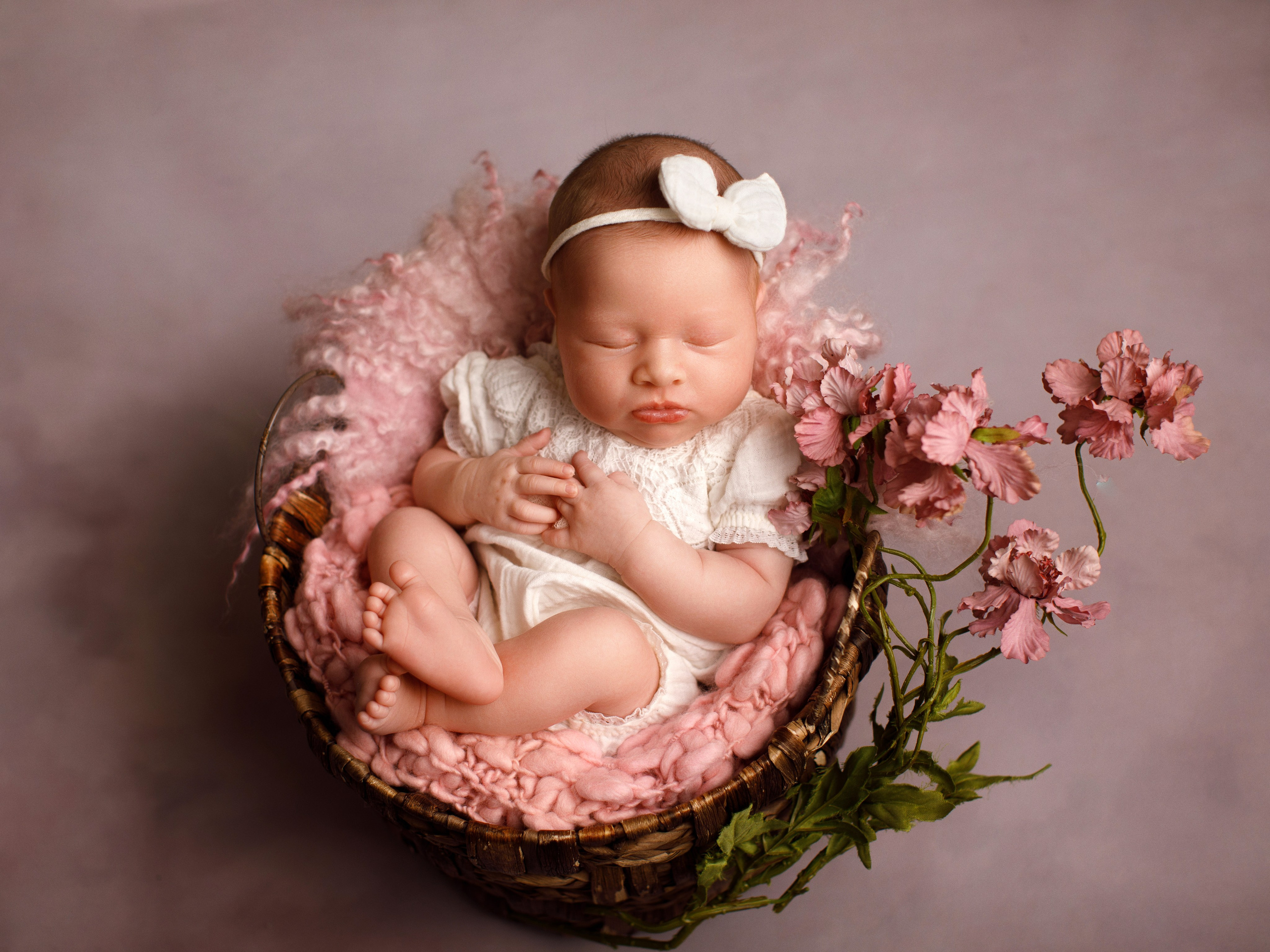 Портфолио фотосессия для новорожденных. Фотограф новорождённых и детей до года на КМВ