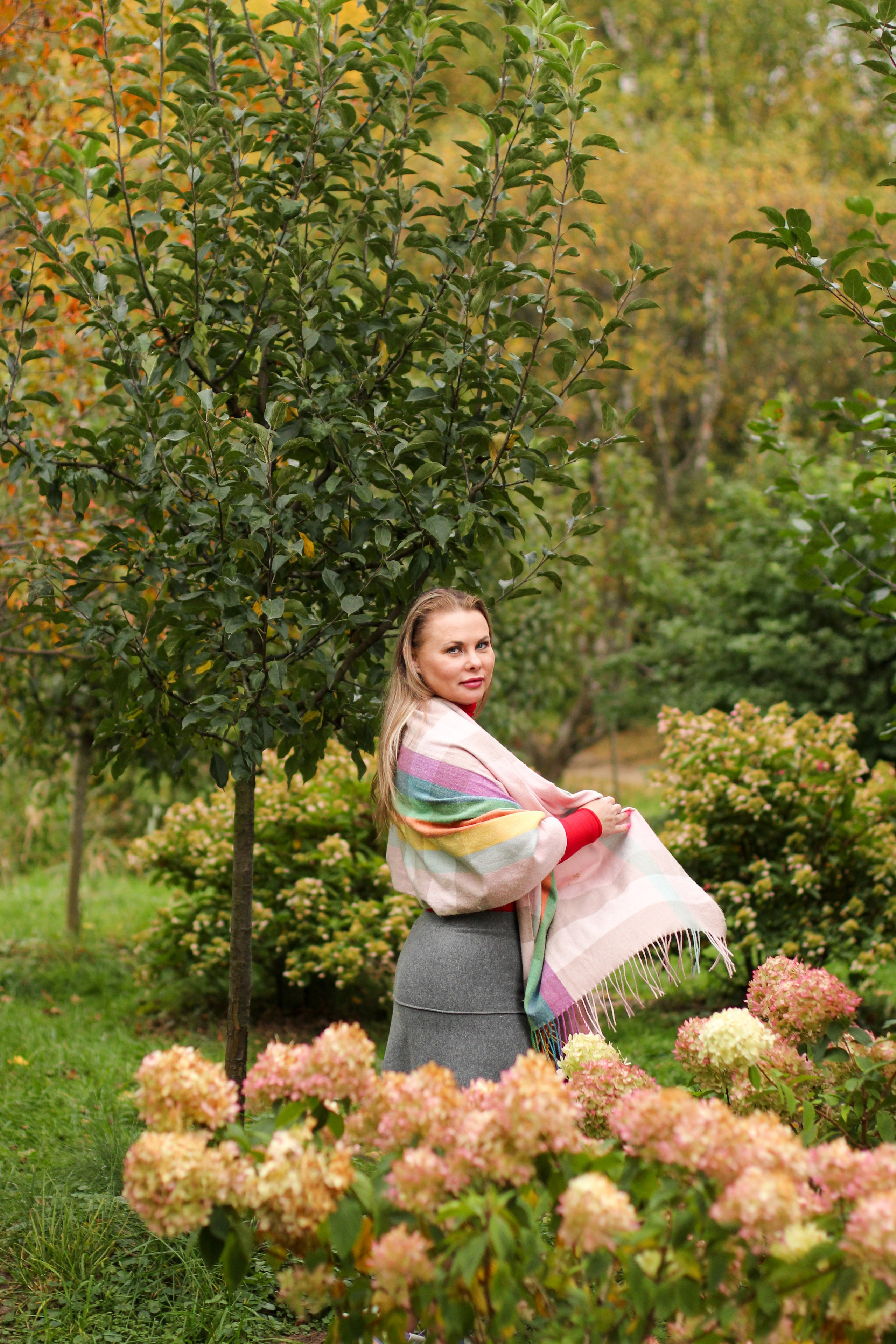 Мария на прогулке в Ботаническом саду. Ваш личный фотограф в Москве Мила