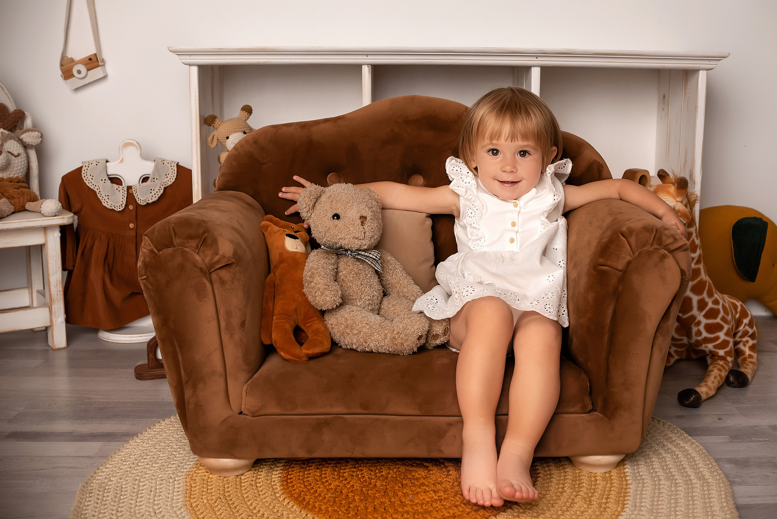 Алёна 2 годика. Детский фотограф новорождённых в Минске Боровик Екатерина