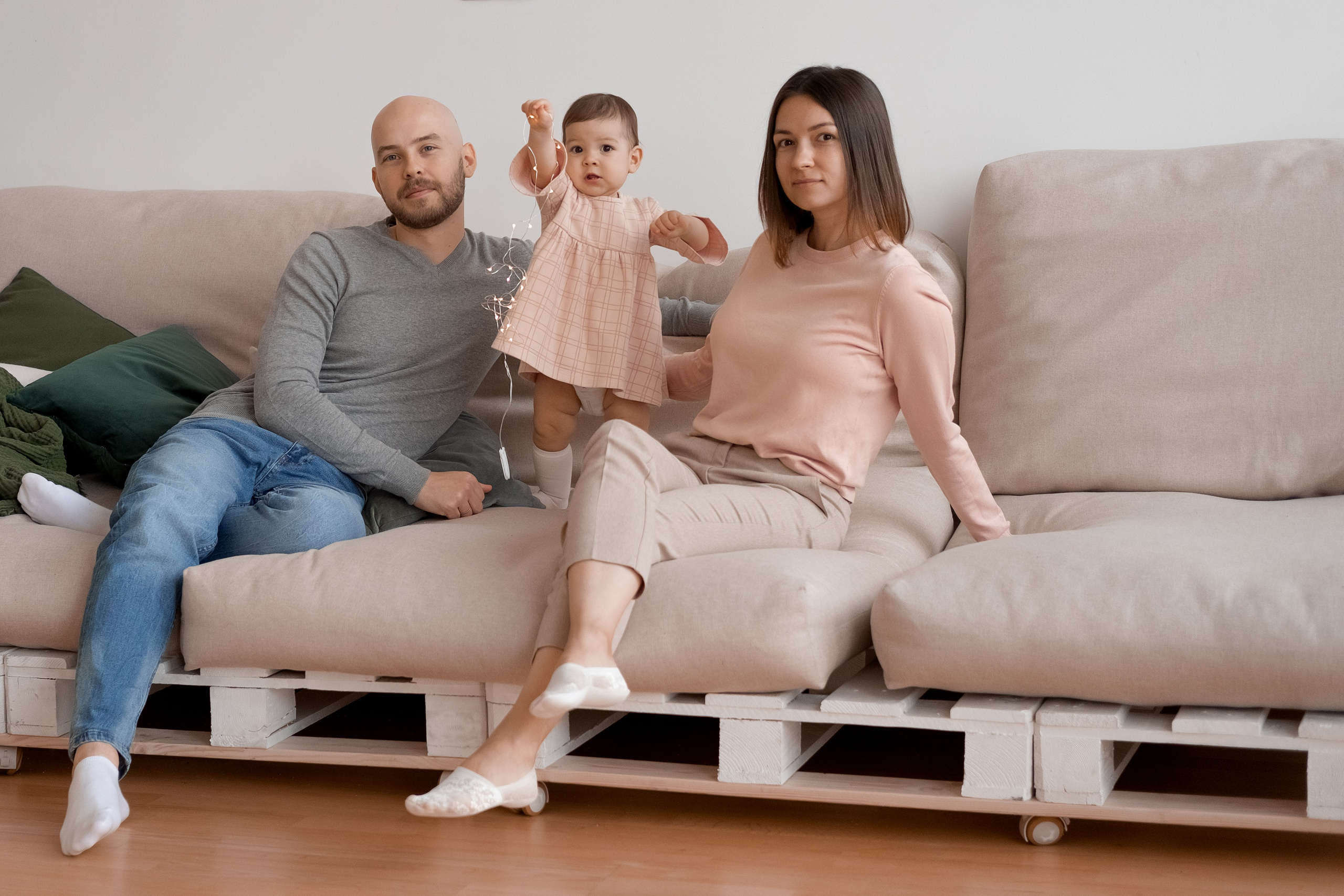 Семейная фотосессия (прогулки и студии). Семейный и женский фотограф в Санкт-Петербурге