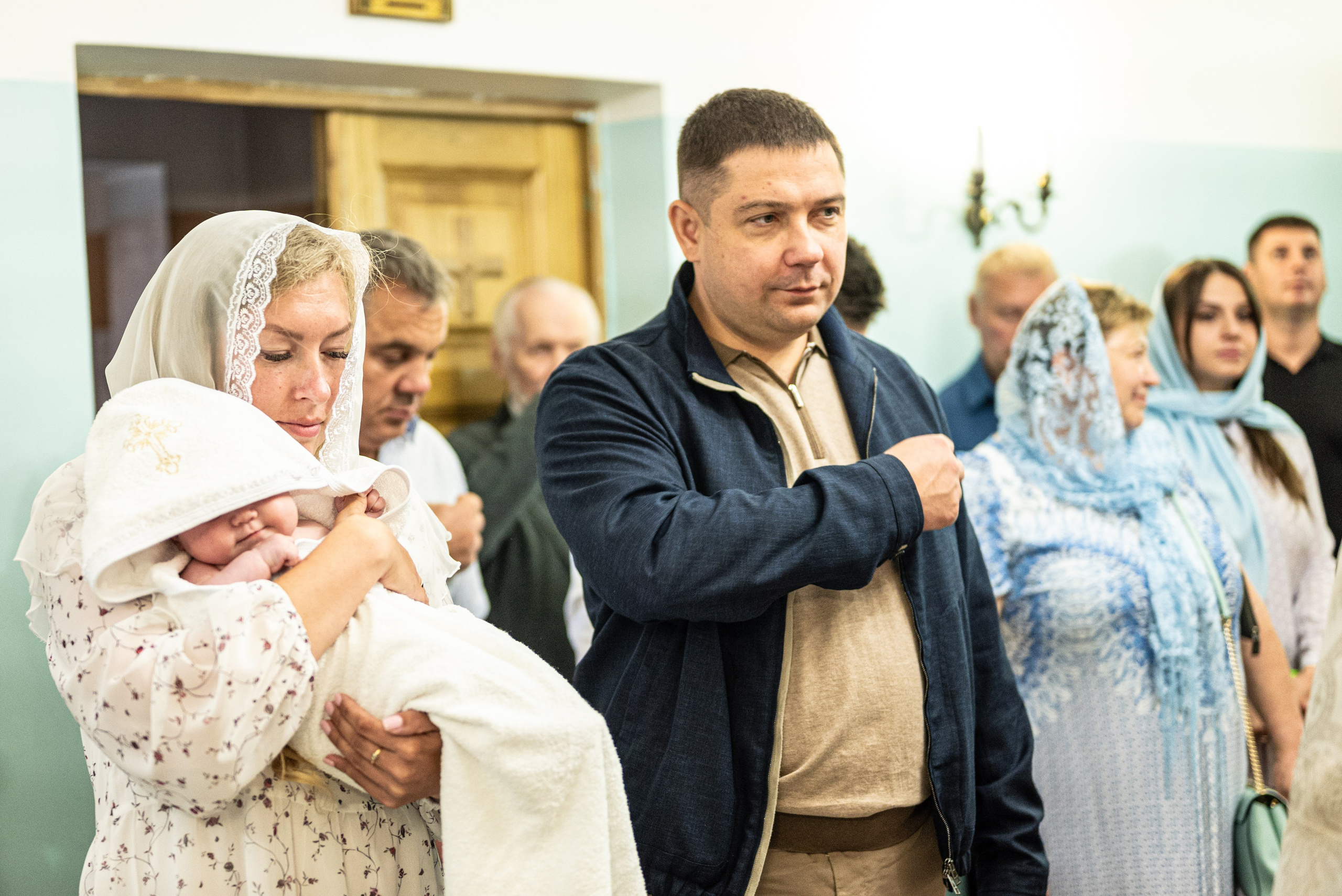 Крещение Анна. Семейный и детский фотограф Москва