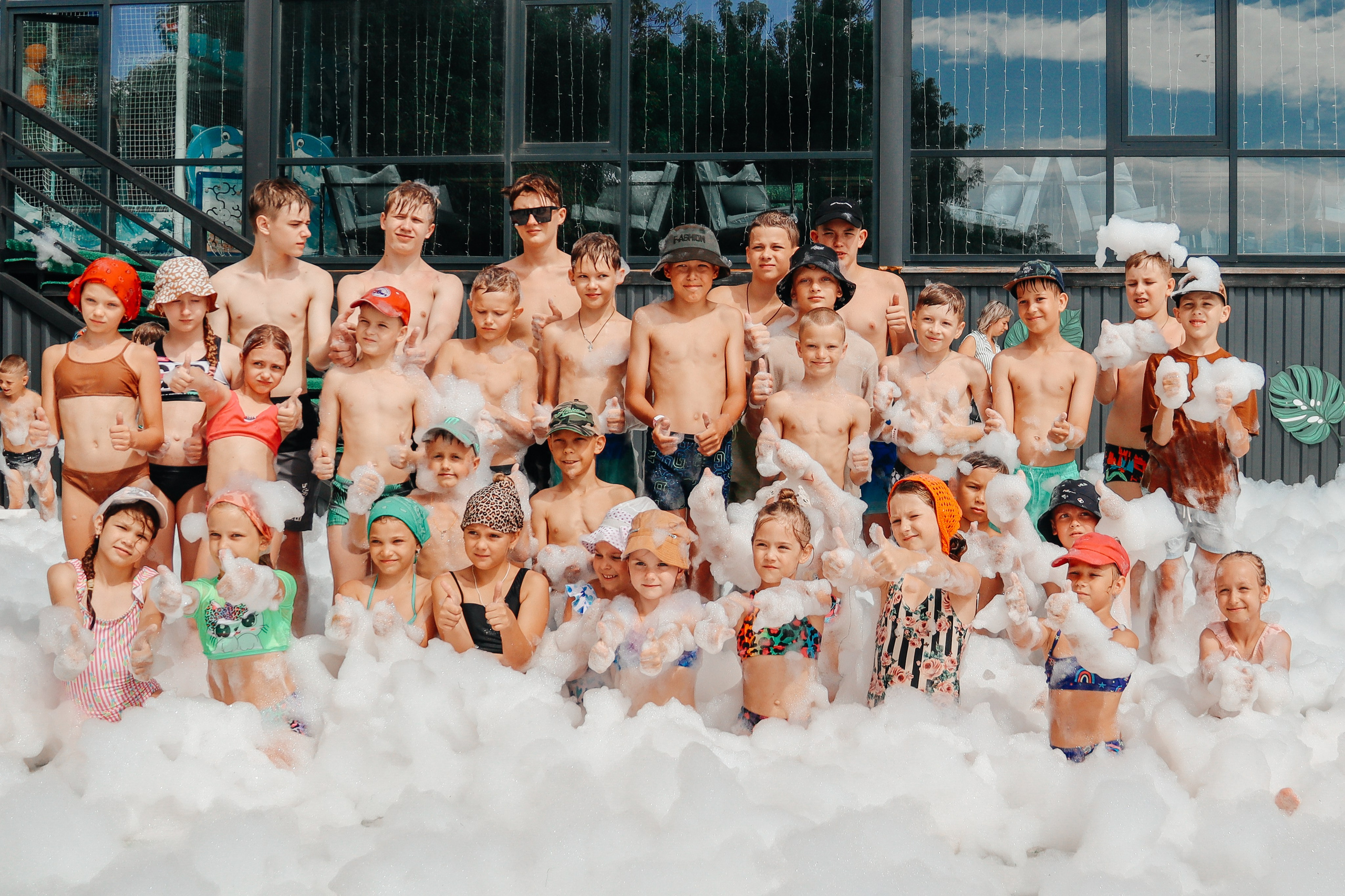 02.07.2026/11:00/Пенная дискотека/Малибу. Семейный и детский фотограф в Славгороде Анастасия Винс
