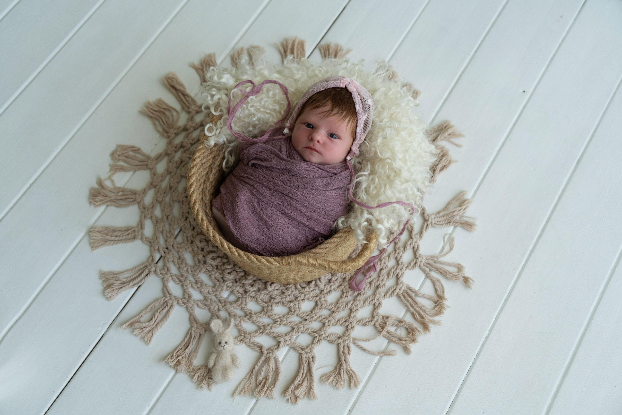 Newborn — девочки. Фотосессия беременности в Барнауле