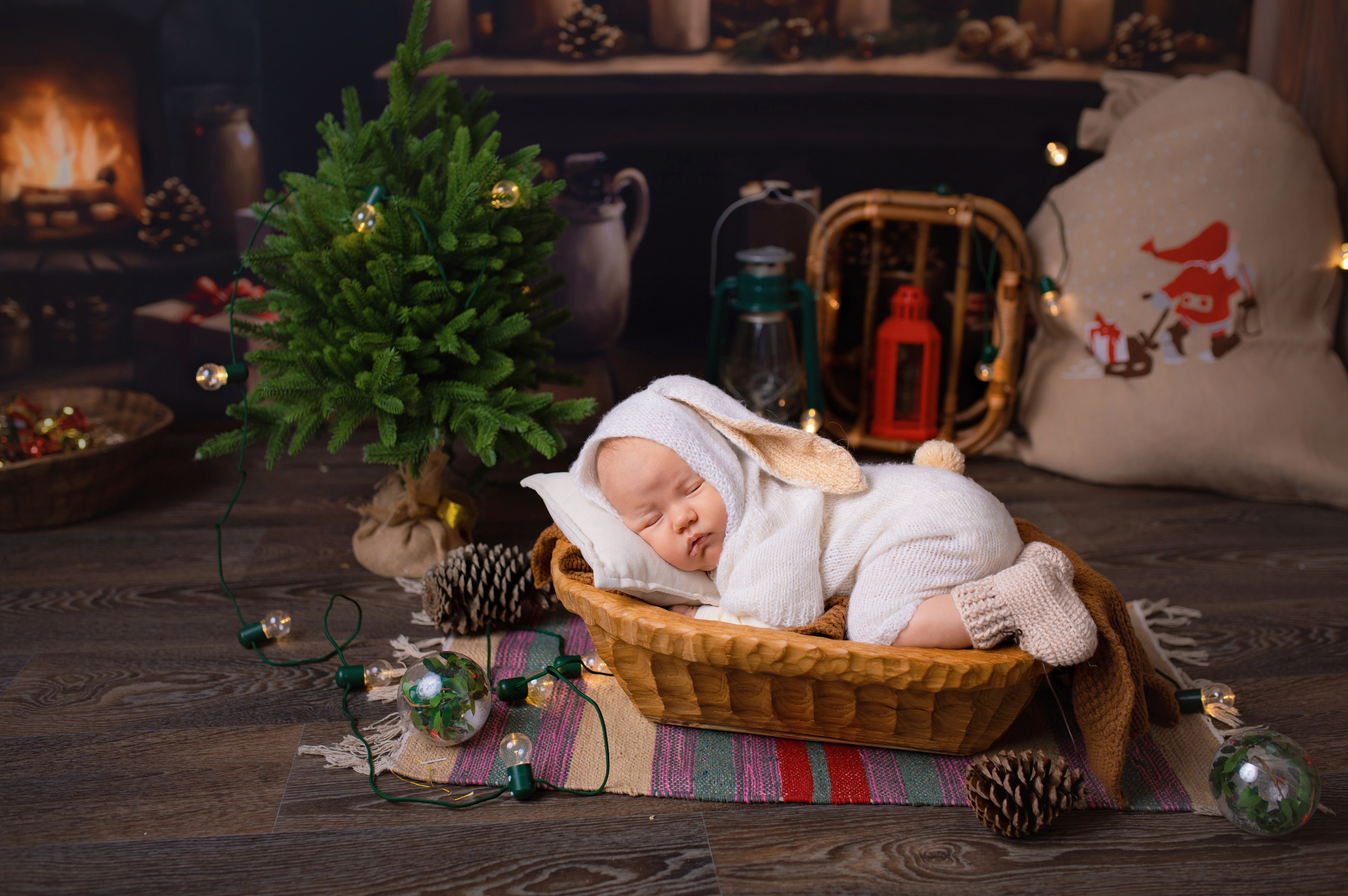 Новорожденные девочки. Детский фотограф в городе Жуковский Алиса Коробанова