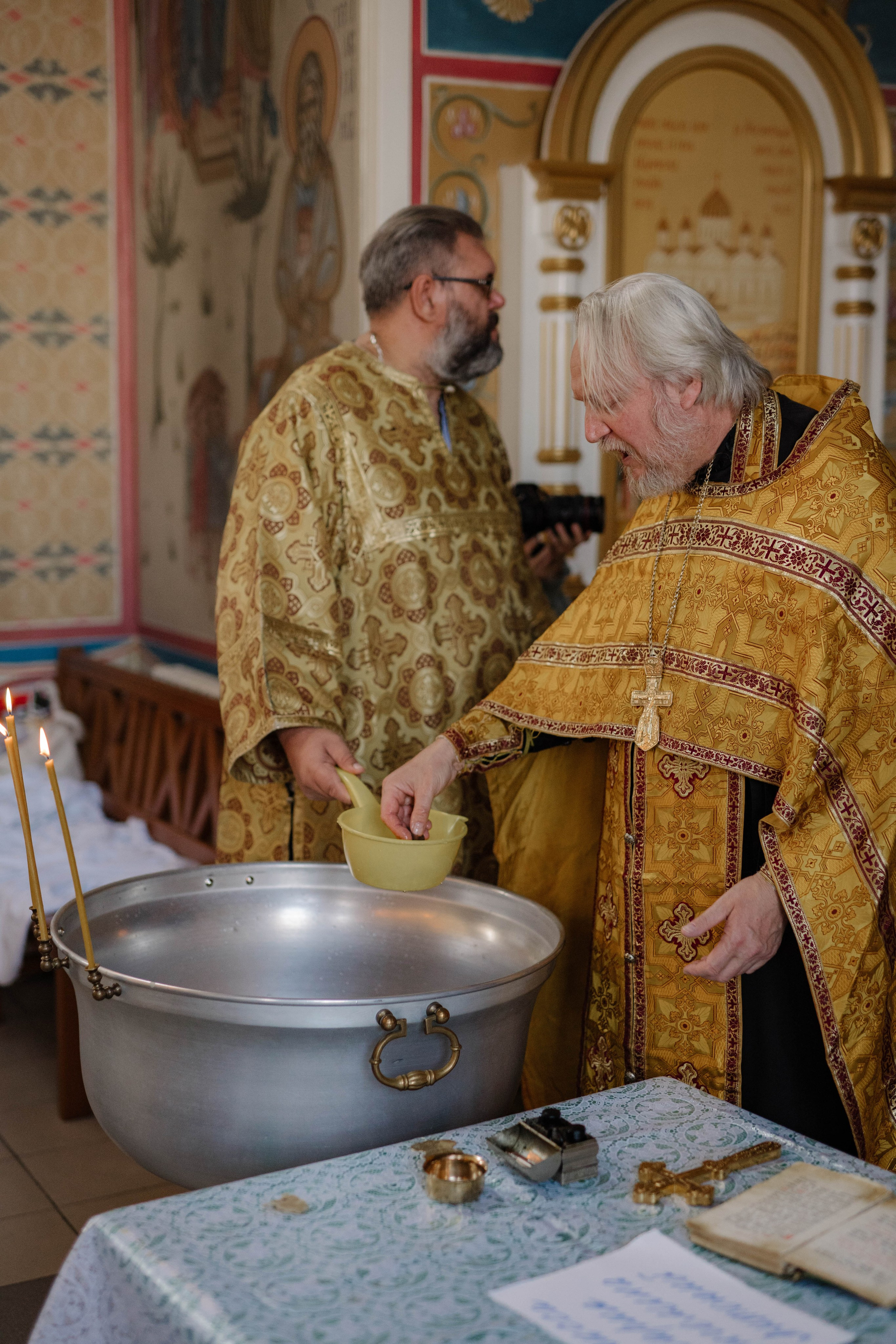 Крещение Марии и Василисы. Свадебный и семейный фотограф в Калуге Анна Киреева