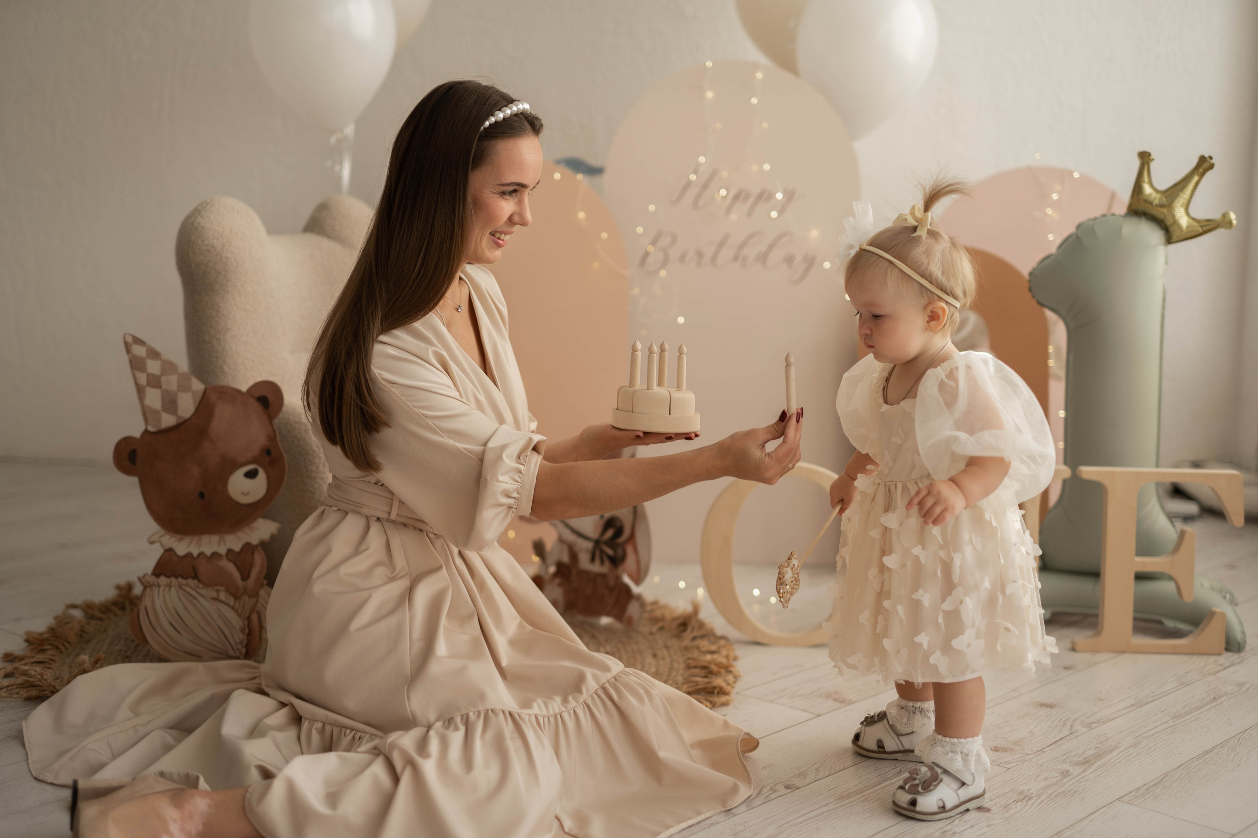 Анисии 1 годик. Свадебный и семейный фотограф в Калуге Анна Киреева