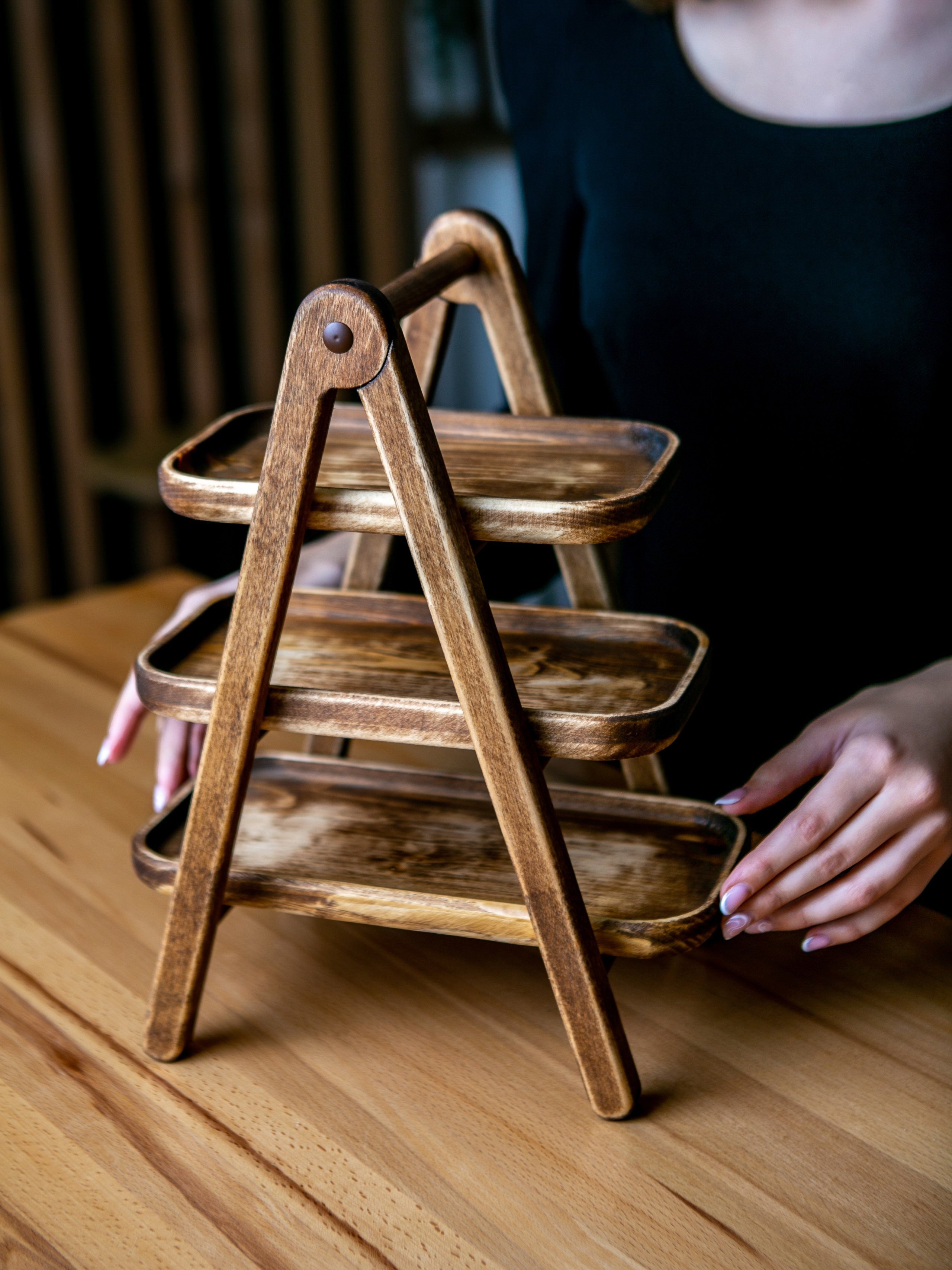 Подносы и этажерки. Контент фотограф, съемка для маркетплейсов, фуд съемка и репортажи в Новосибирске Ралия Галеева