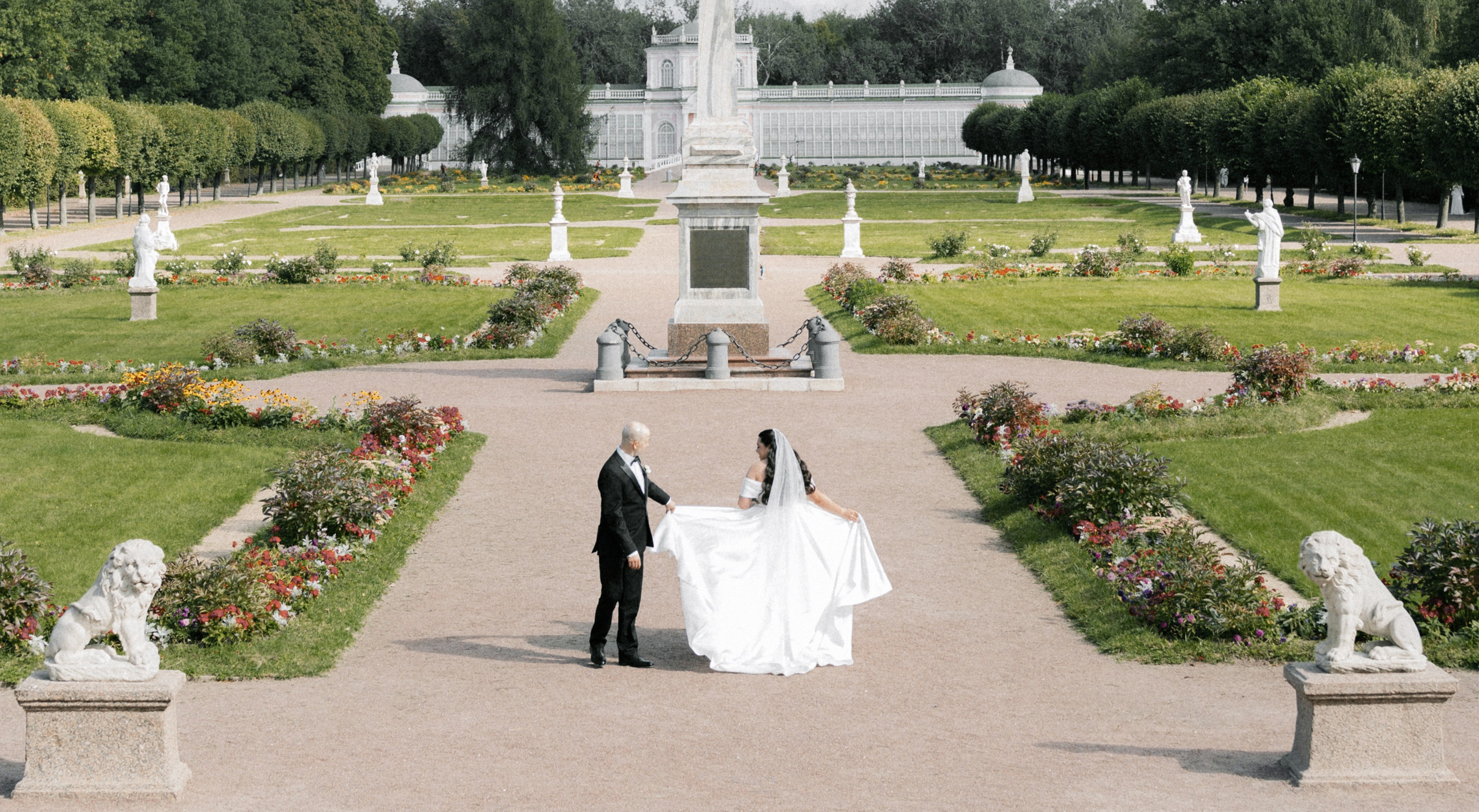 Свадьба в Кусково. Семейный фотограф в Москве Алёна Чача