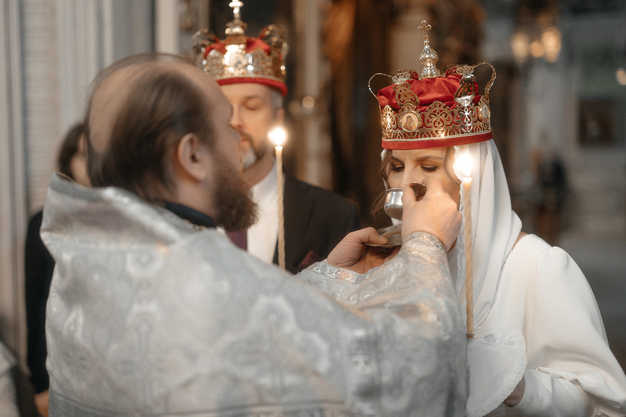 В день Венчания. Свадебный фотограф в Москве