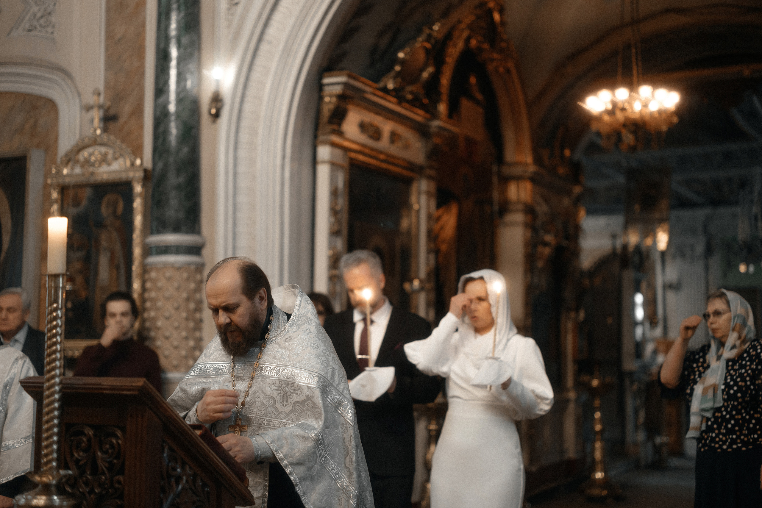 В день Венчания. Свадебный фотограф в Москве