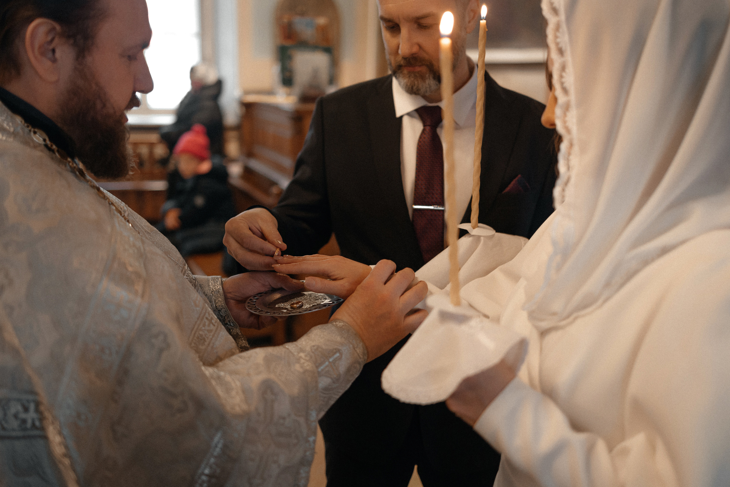 В день Венчания. Свадебный фотограф в Москве