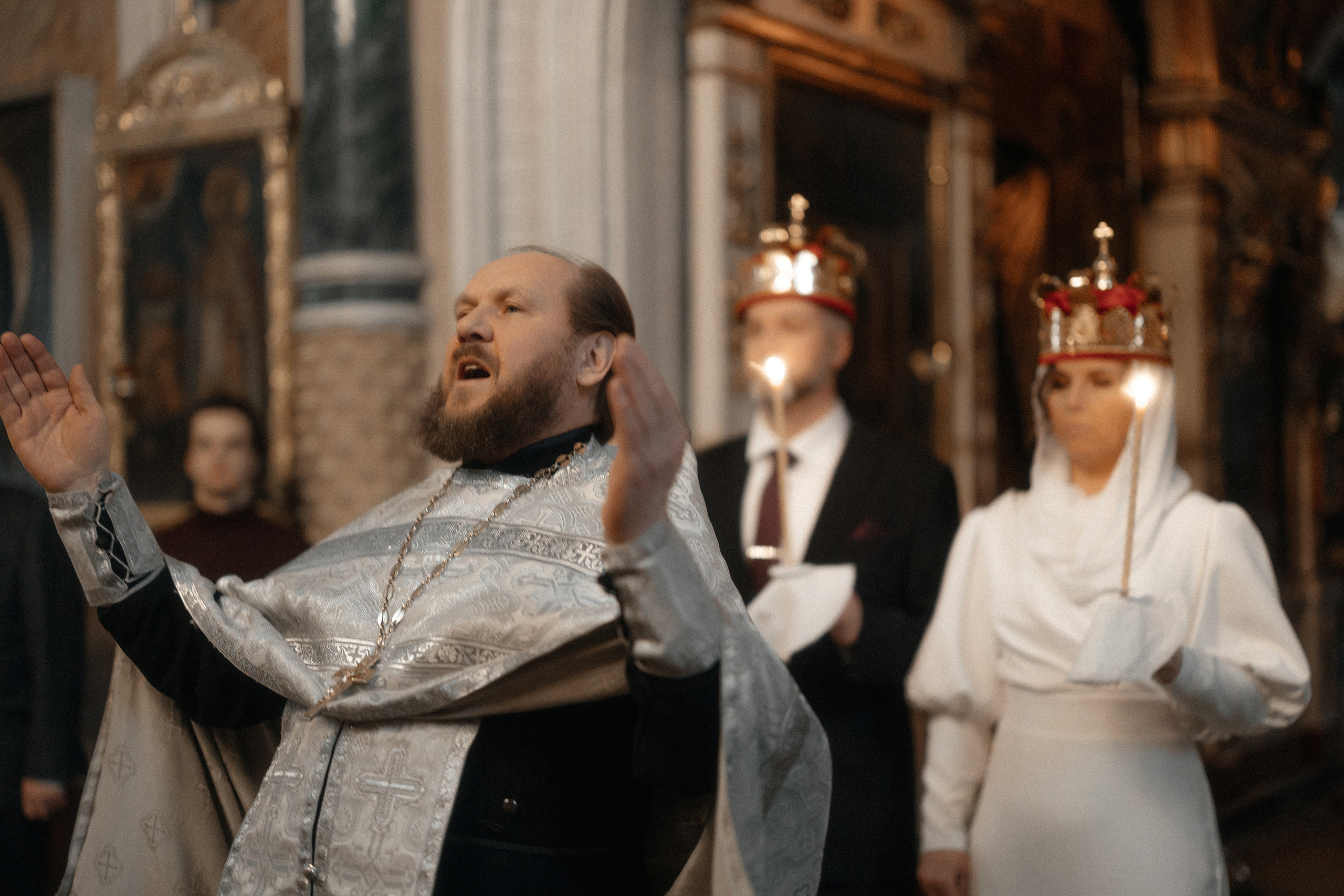 В день Венчания. Свадебный фотограф в Москве