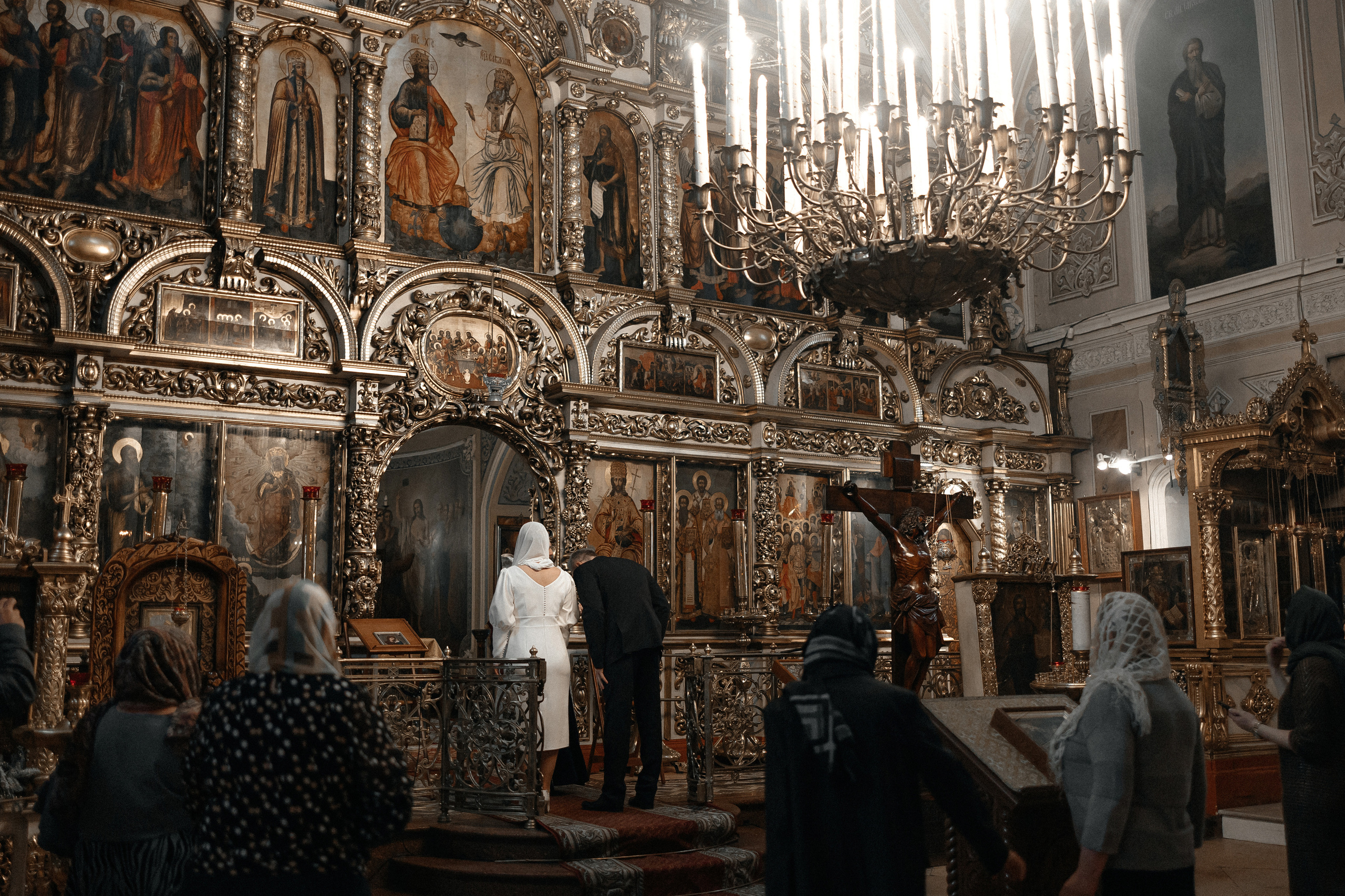 В день Венчания. Свадебный фотограф в Москве