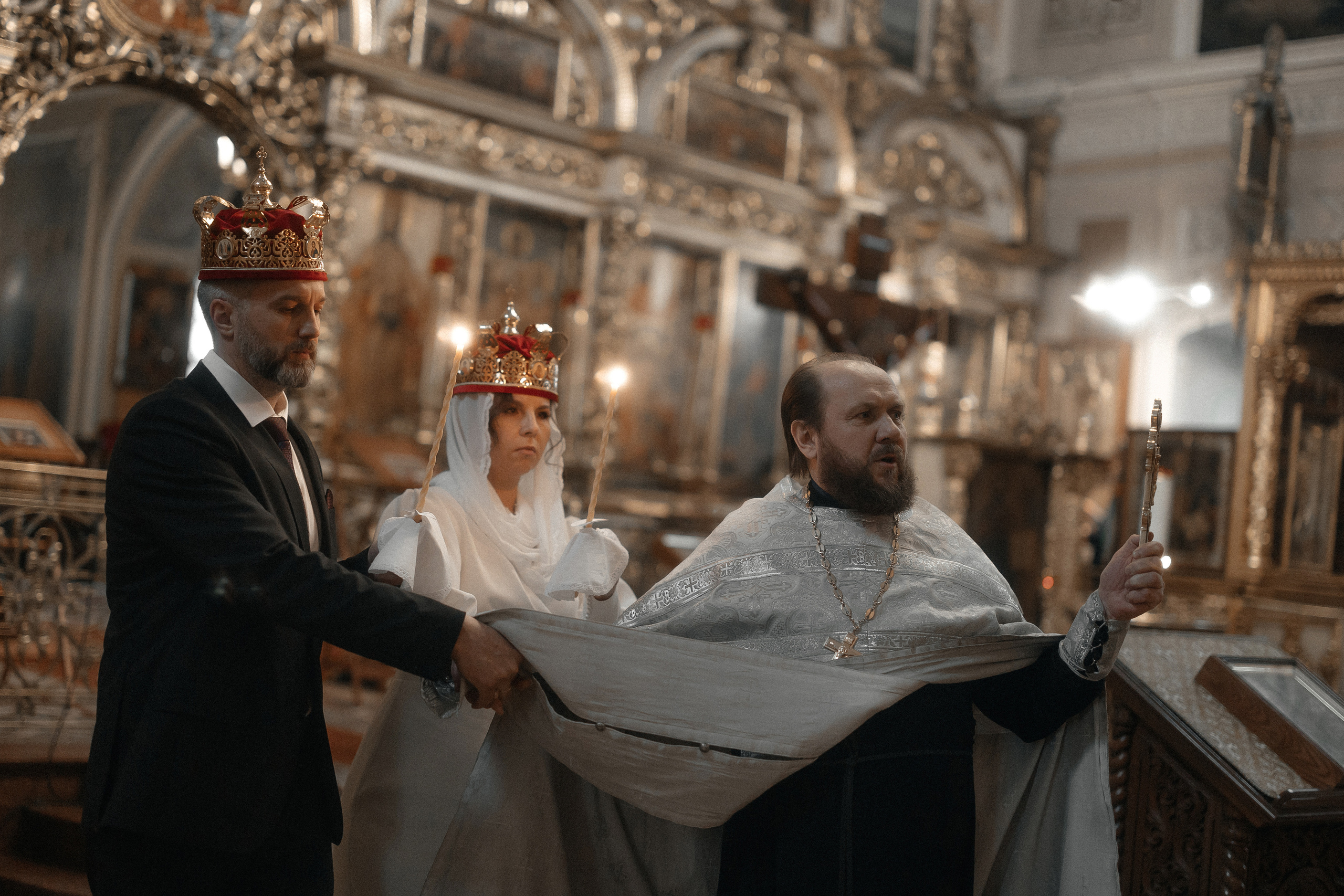 В день Венчания. Свадебный фотограф в Москве