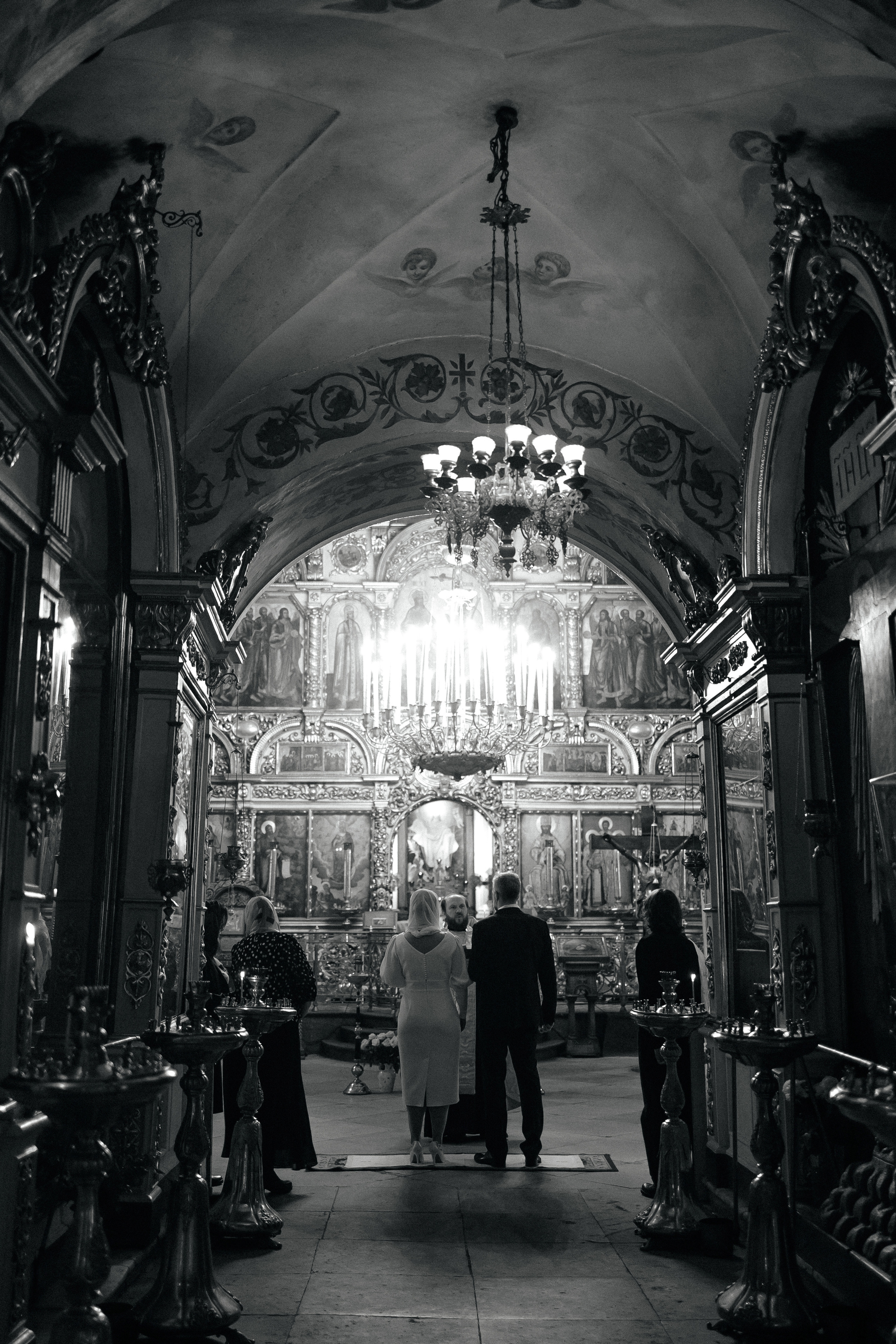 В день Венчания. Свадебный фотограф в Москве