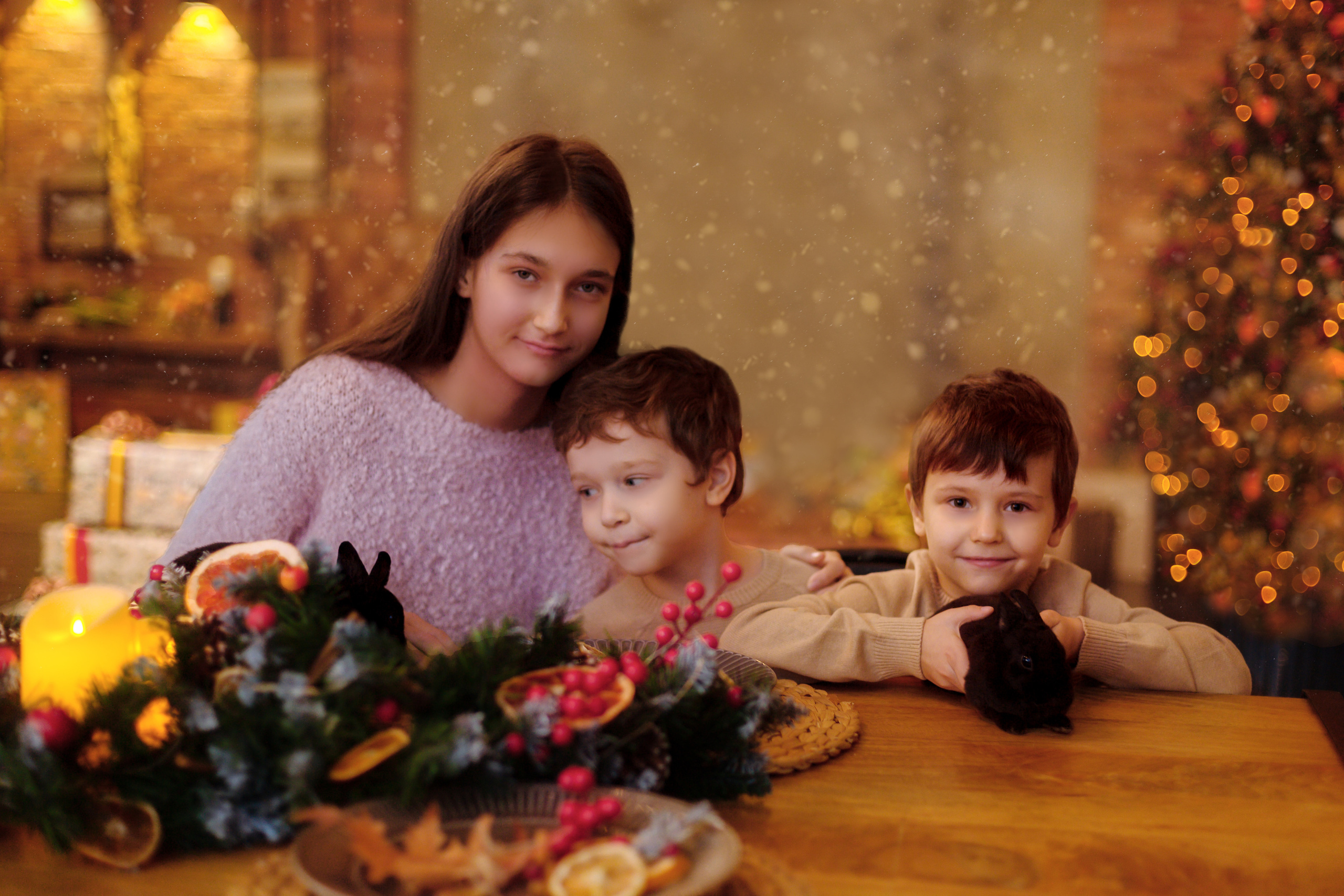 Новогодние огоньки. Семейный фотограф Любовь Саркеева