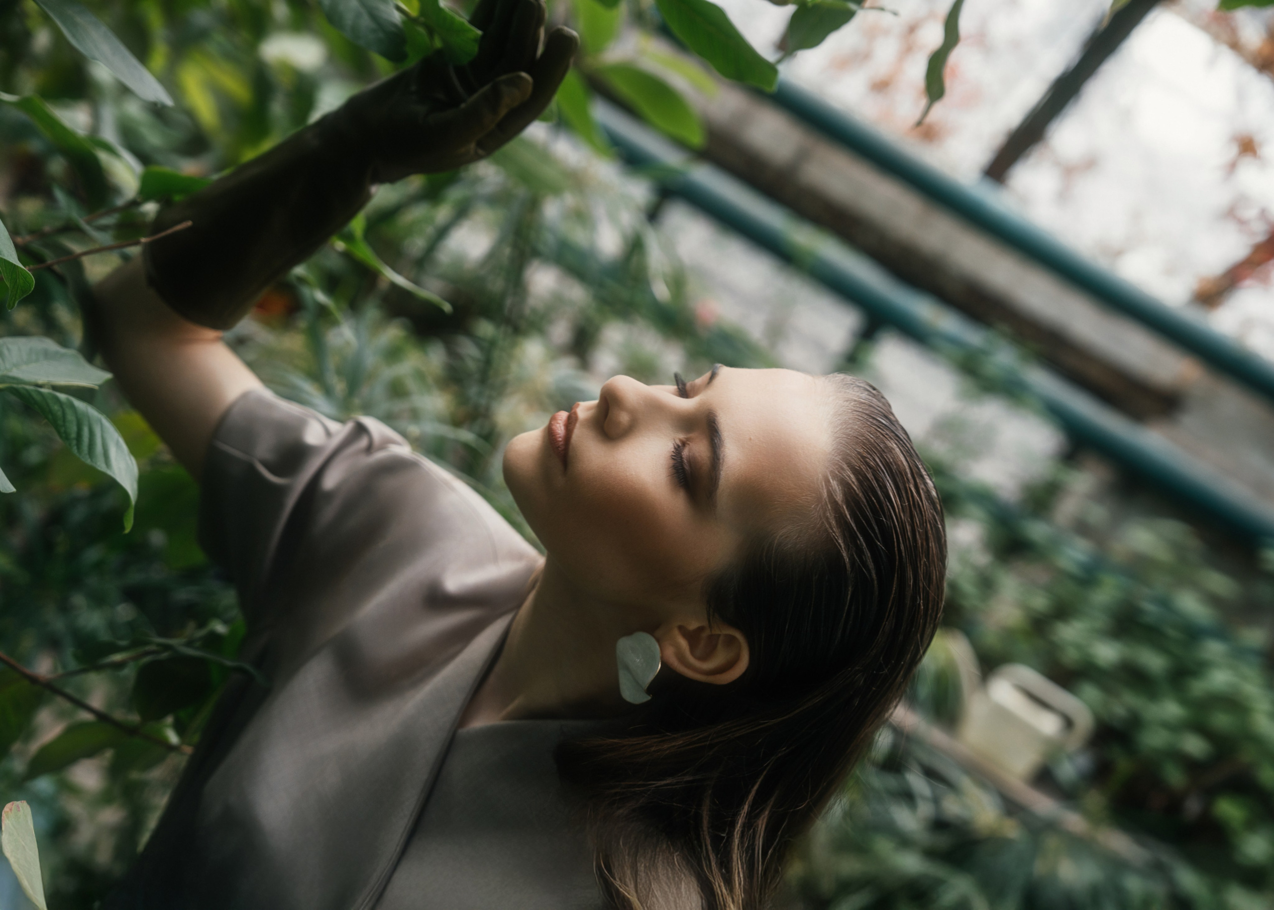 Женская фотосессия в ботаническим саду. Свадебный и семейный фотограф Надежда Соловьева