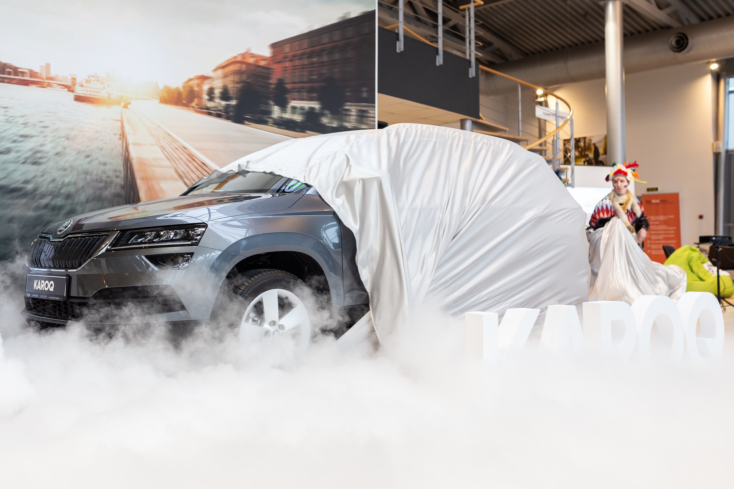 Презентация Škoda Karoq. Свадебный и Репортажный фотограф в Санкт-Петербурге