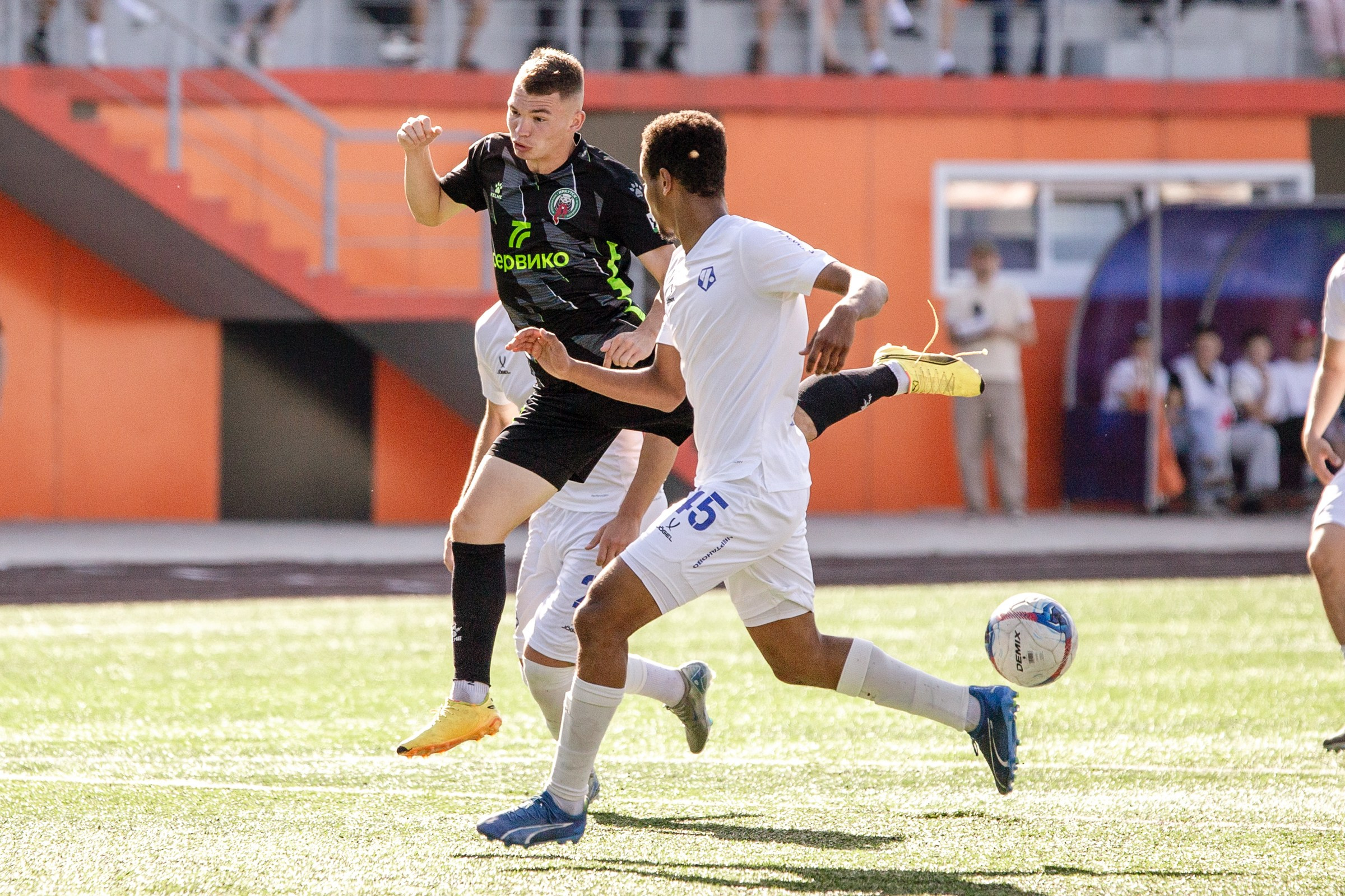 Первенство России по футболу LEON-Вторая лига Б | ФК Иркутск — Чертаново (Москва) | 24.08.25. Фотограф в Иркутске Евгения Айвазова